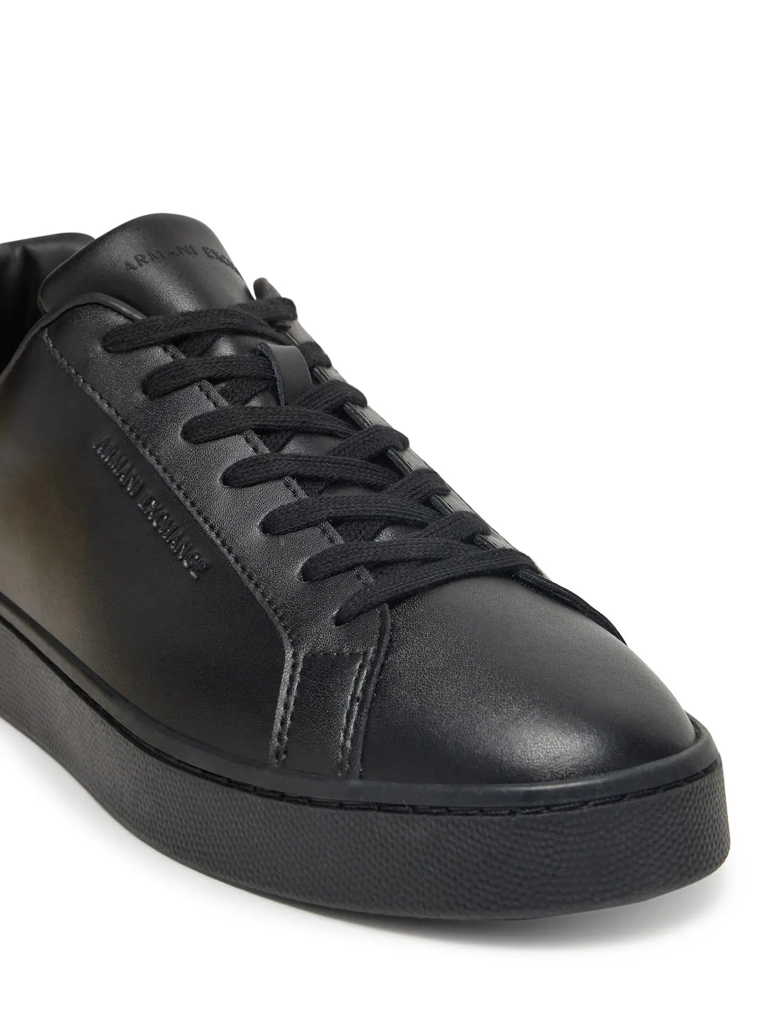 Armani Exchange Sapatilhas Sneakers Shoes Xm000141 Af11912 Triple Blk Preto_shot6