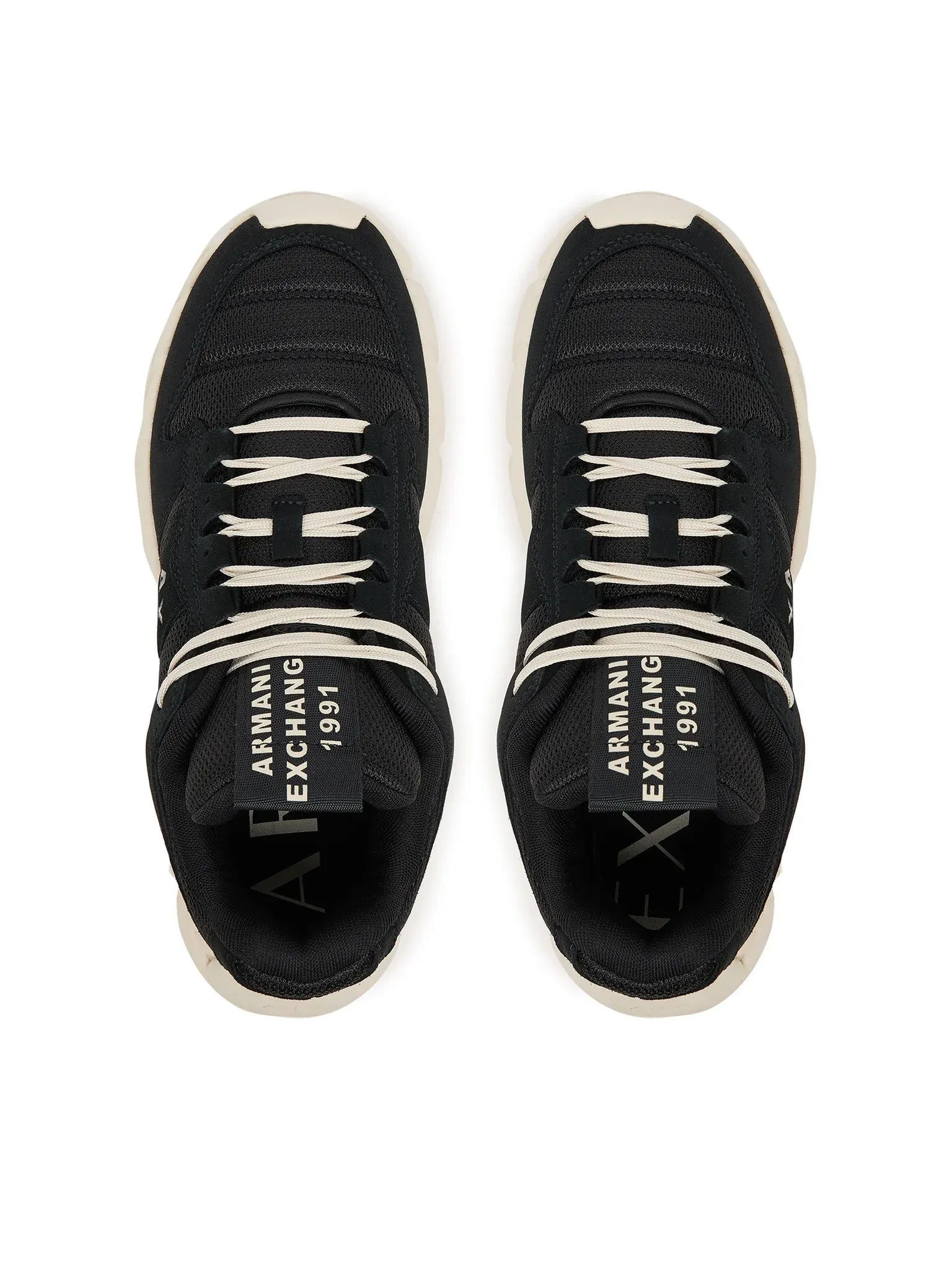 Armani Exchange Sapatilhas Sneakers Shoes Xm001692 Af17369 Black Preto_shot5