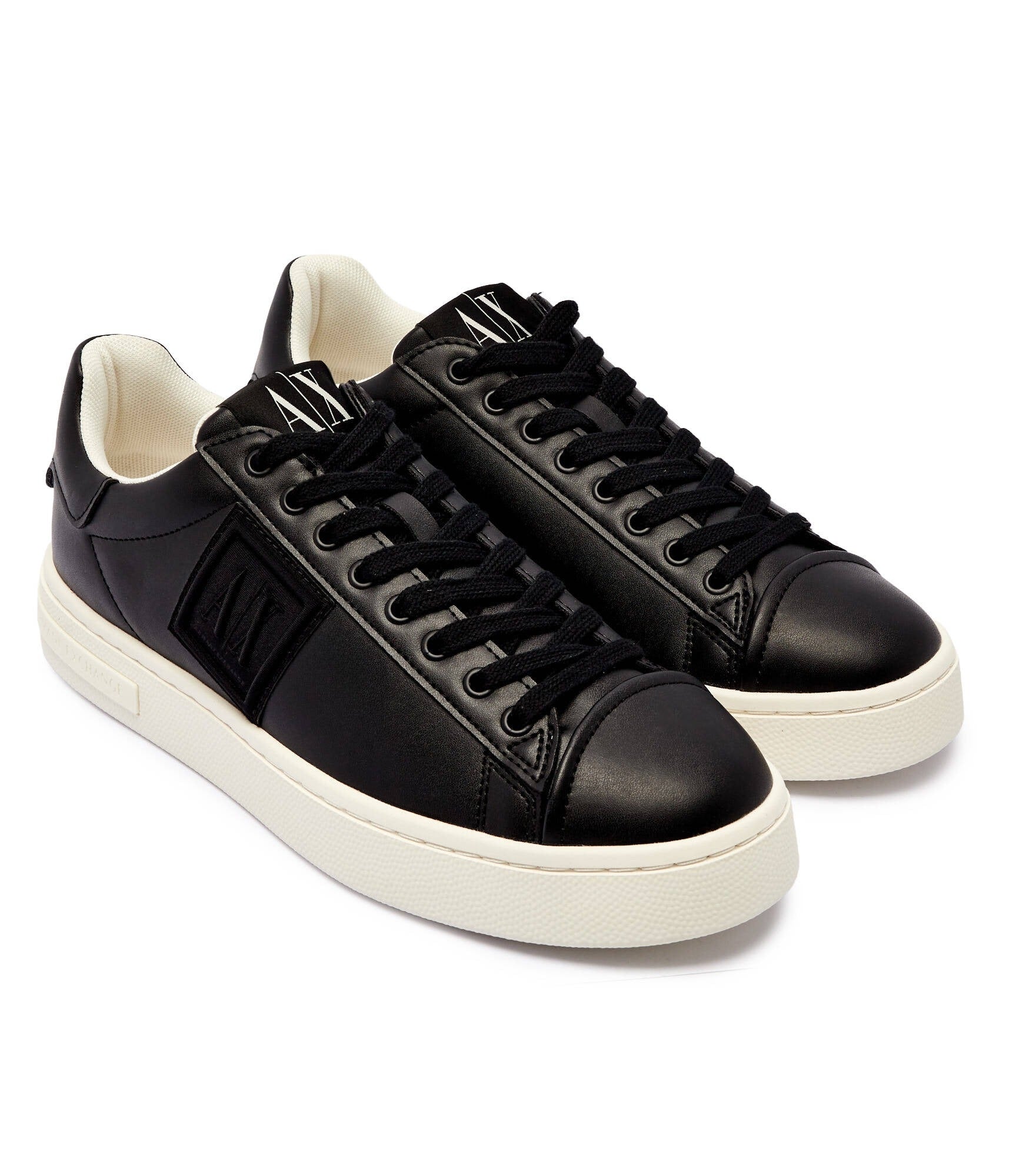 Armani Exchange Sapatilhas Sneakers Shoes Xm001990 Af17451 Blk Black Preto Preto_shot3