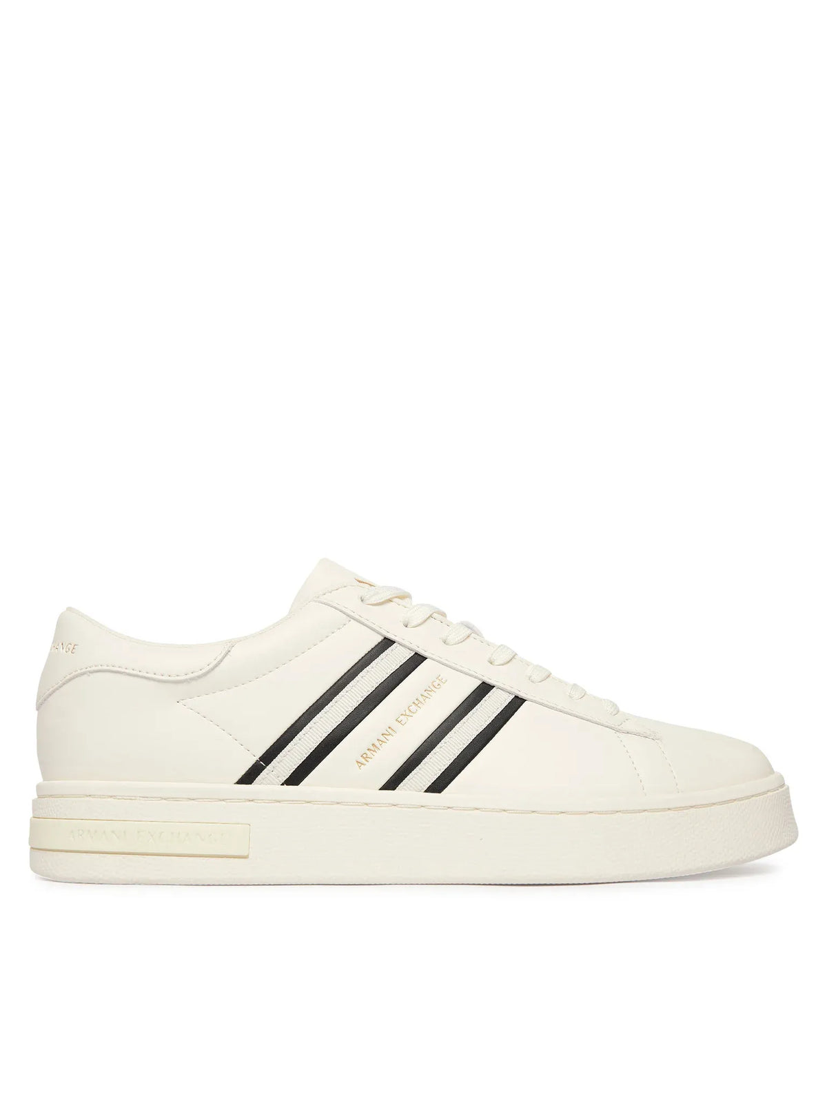 Armani Exchange Sapatilhas Sneakers Shoes Xm002198 Af21421 Whi Black Branco Preto_shot1