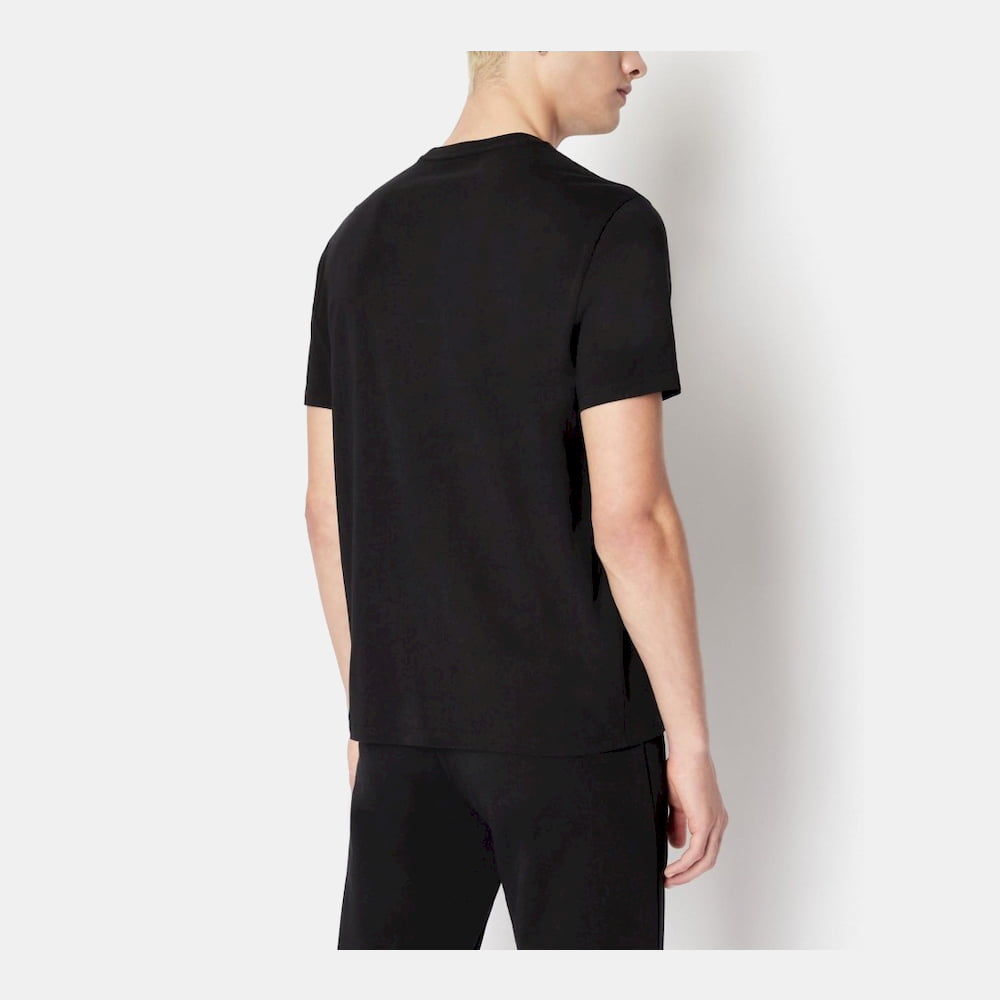Armani Exchange T Shirt 6lztay Zjfcz Black Preto Shot6