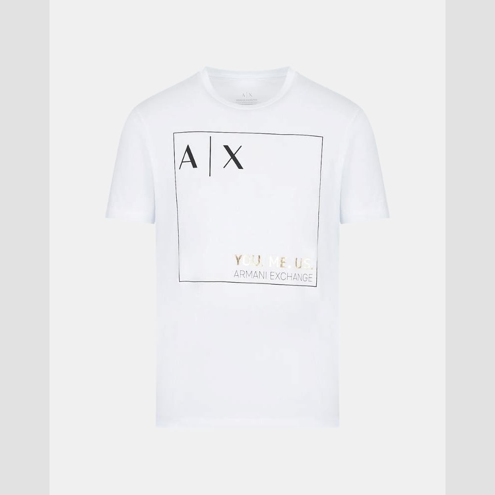 Armani Exchange T Shirt 6lztay Zjfcz White Branco Shot9