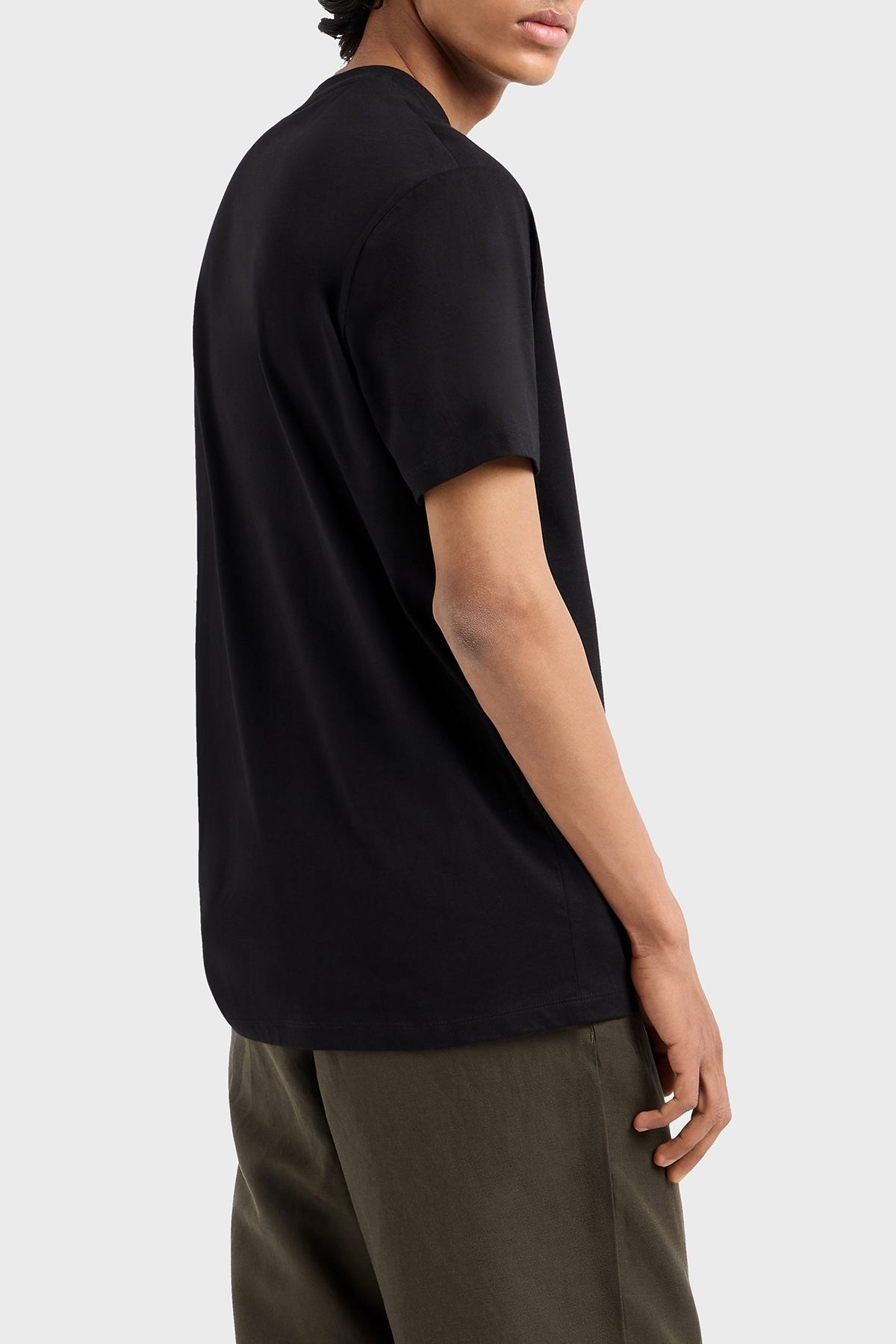 Armani Exchange T Shirt Xm000555 Af10358 Black Preto_shot3