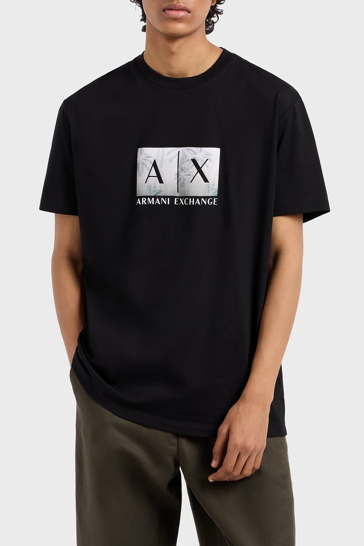 Armani Exchange T Shirt Xm000555 Af10358 Black Preto_shot4