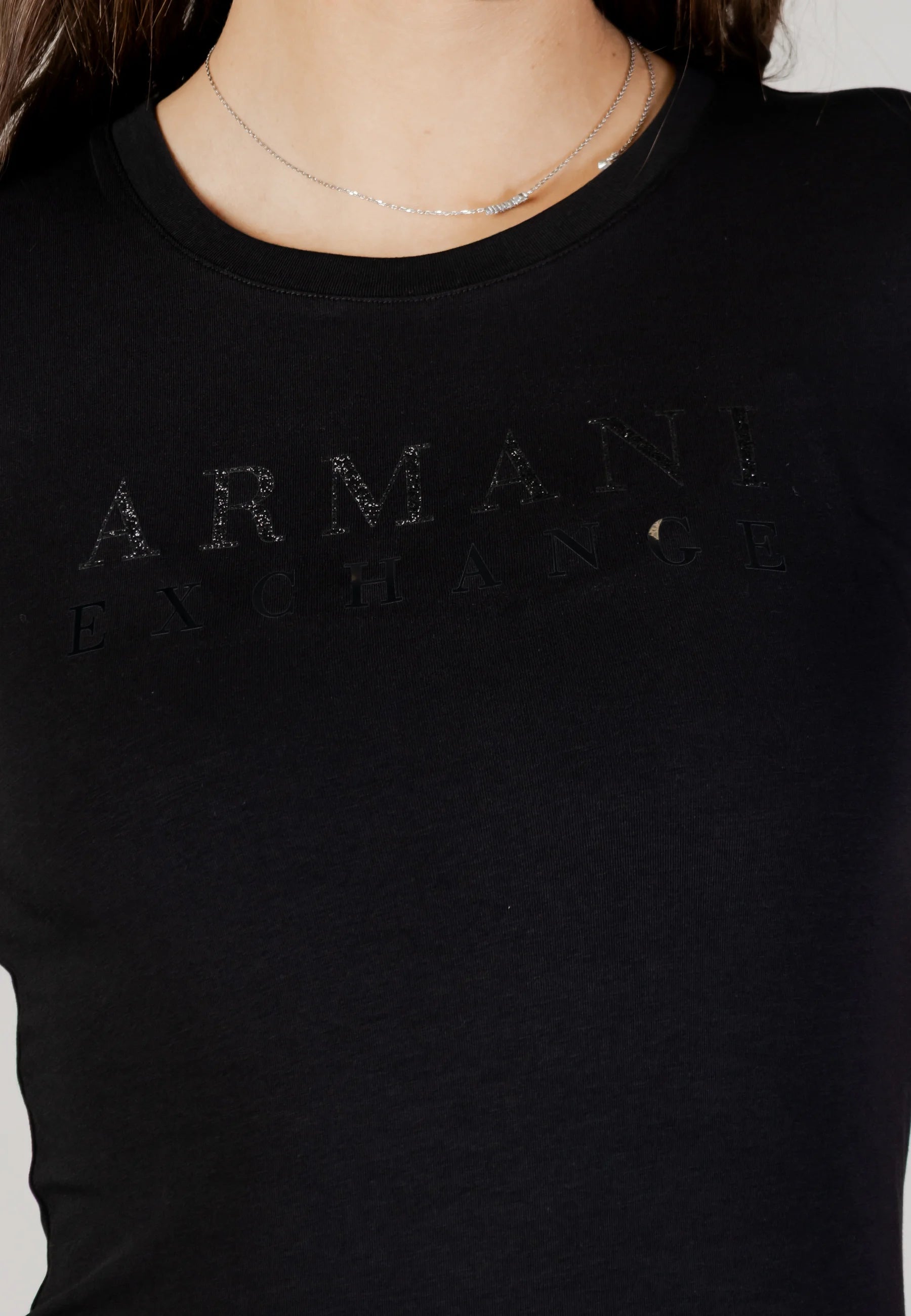 Armani Exchange T Shirt Xw002289 Af17173 Black Preto_shot3