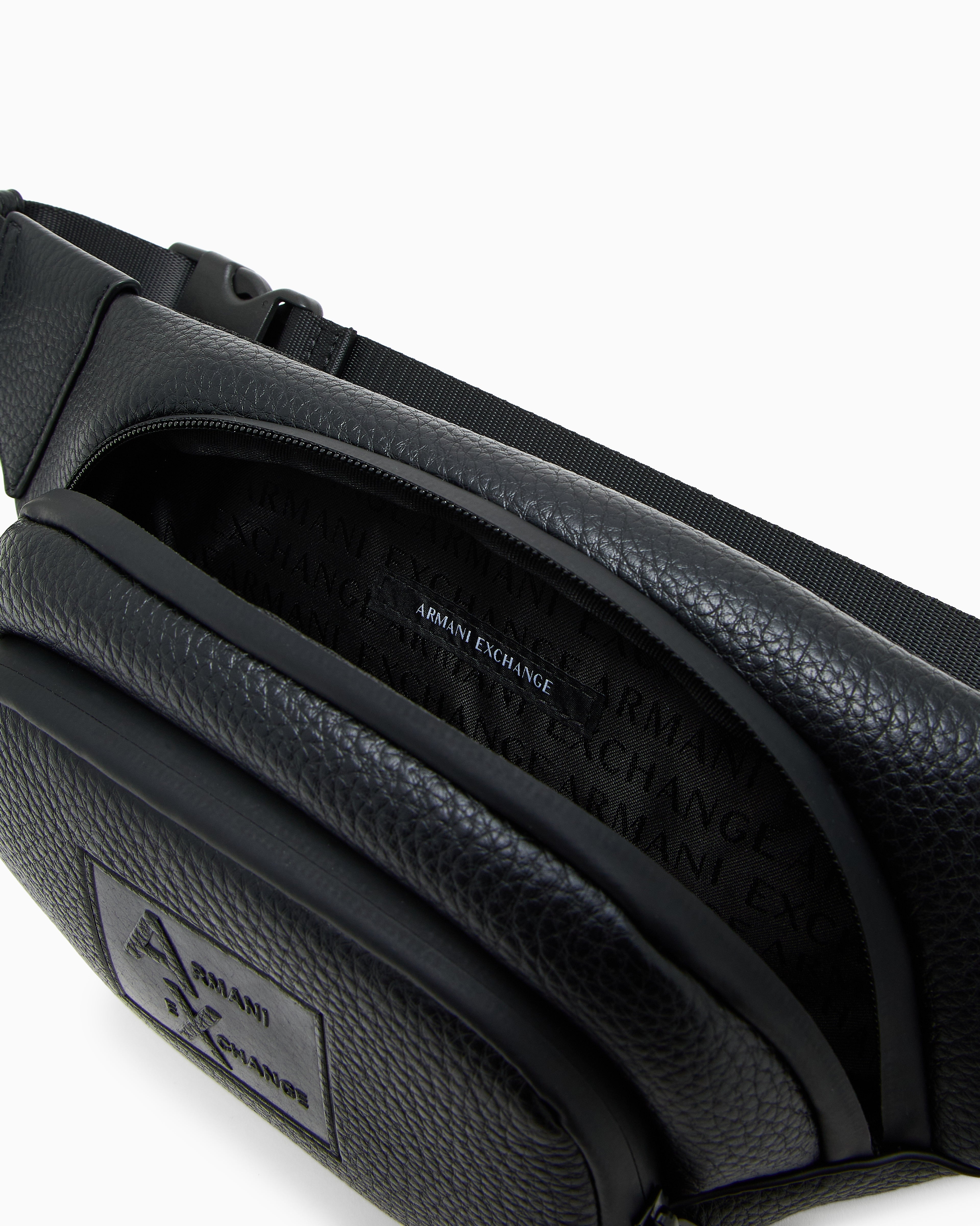 Armani Exchange Waistbag Xm001621 Af17210 Black Preto_shot1