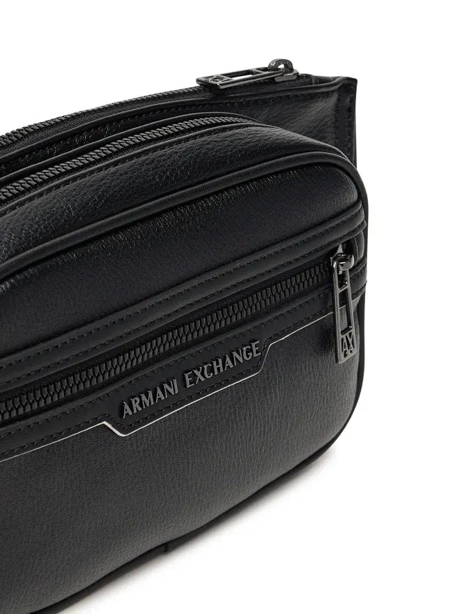 Armani Exchange Waistbag Xm001639 Af17205 Black Preto_shot3