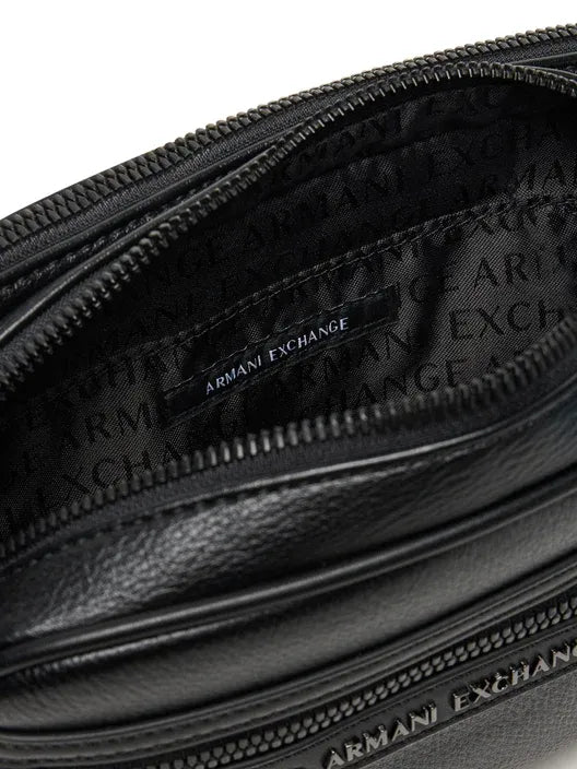 Armani Exchange Waistbag Xm001639 Af17205 Black Preto_shot5