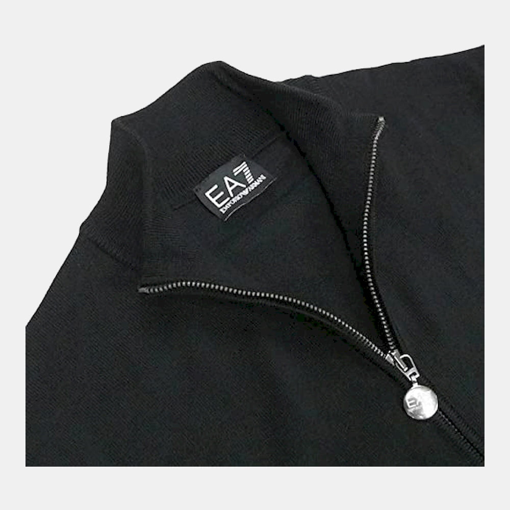 Armani Malha Emporio Sweater Pez1 Pm04z Black Preto Shot6