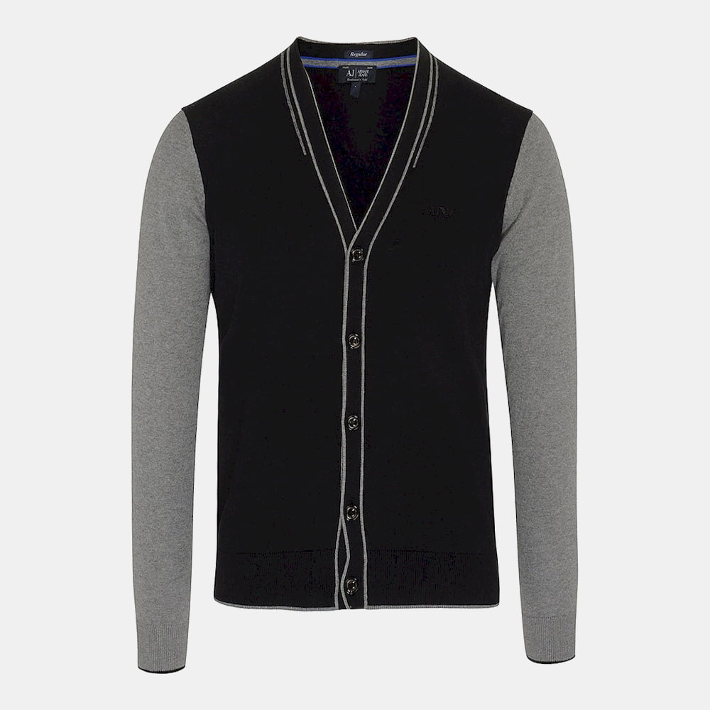 Armani Malha Sweater B6w31 Vb Black Preto Shot12