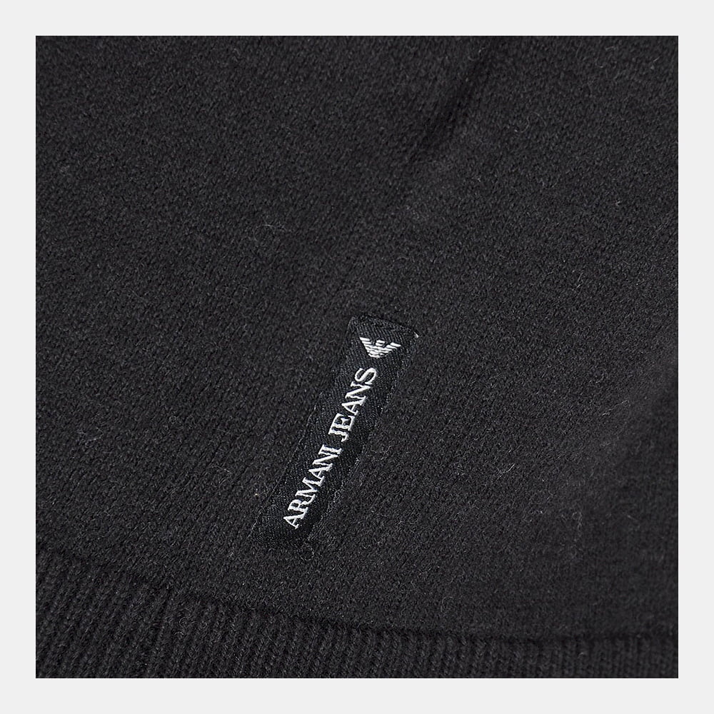 Armani Malha Sweater B6w31 Vb Black Preto Shot7