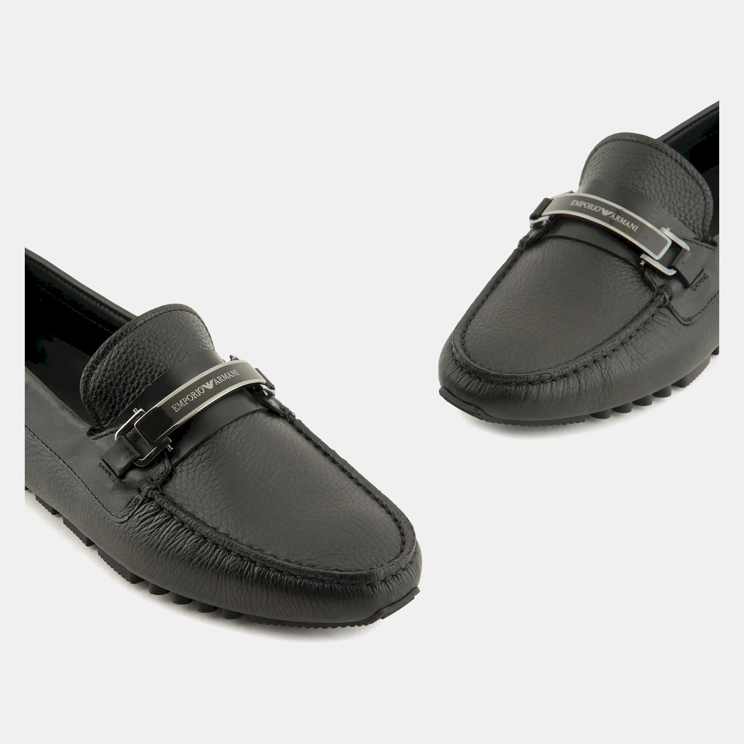 Armani Mocassins Loafer X4b151 Xn882 Black Preto_shot4