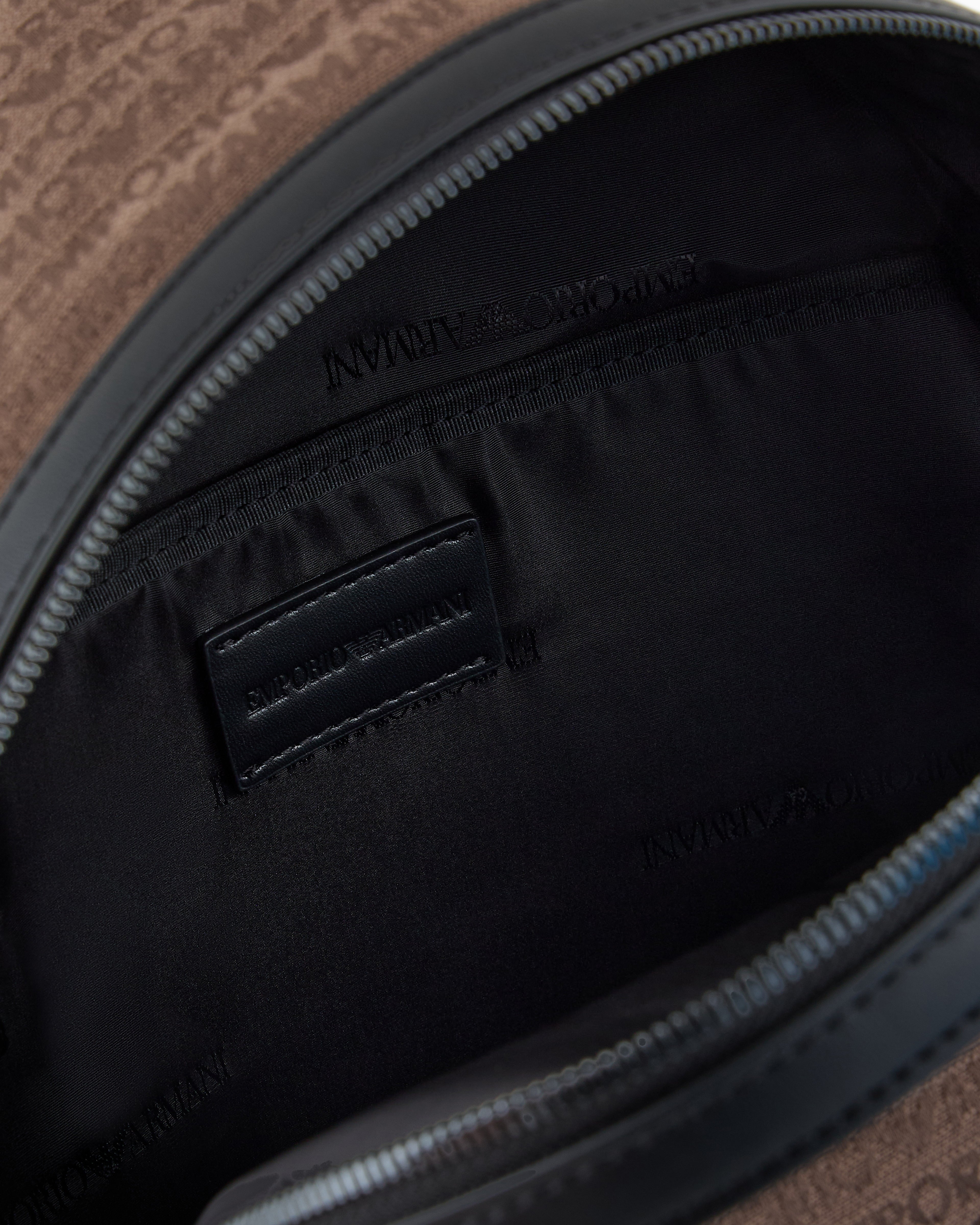 Armani Mochila Backpack Em001209 Af13823 Chocolate Chocolate_shot1