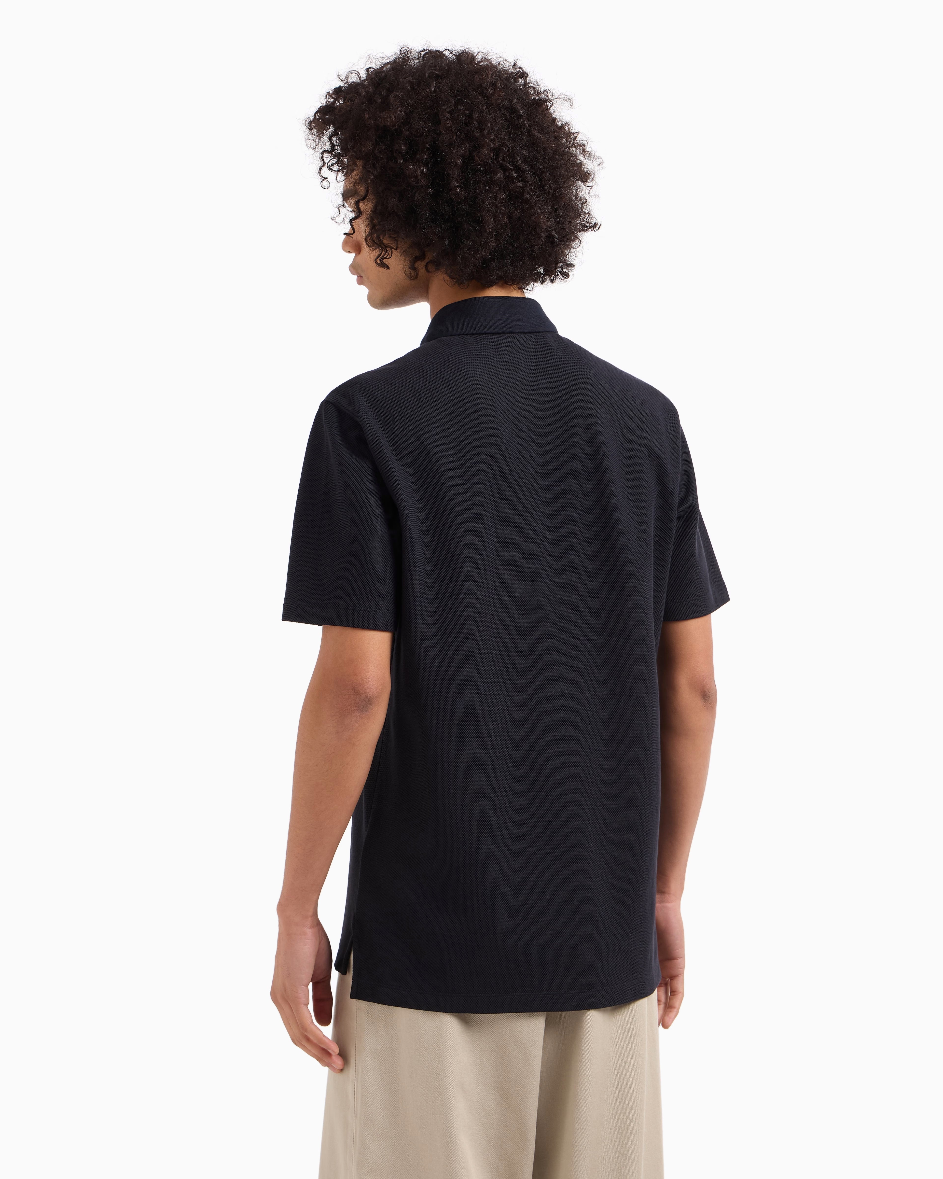 Armani Polo Xm000356 Af12758 Navy Navy_shot4