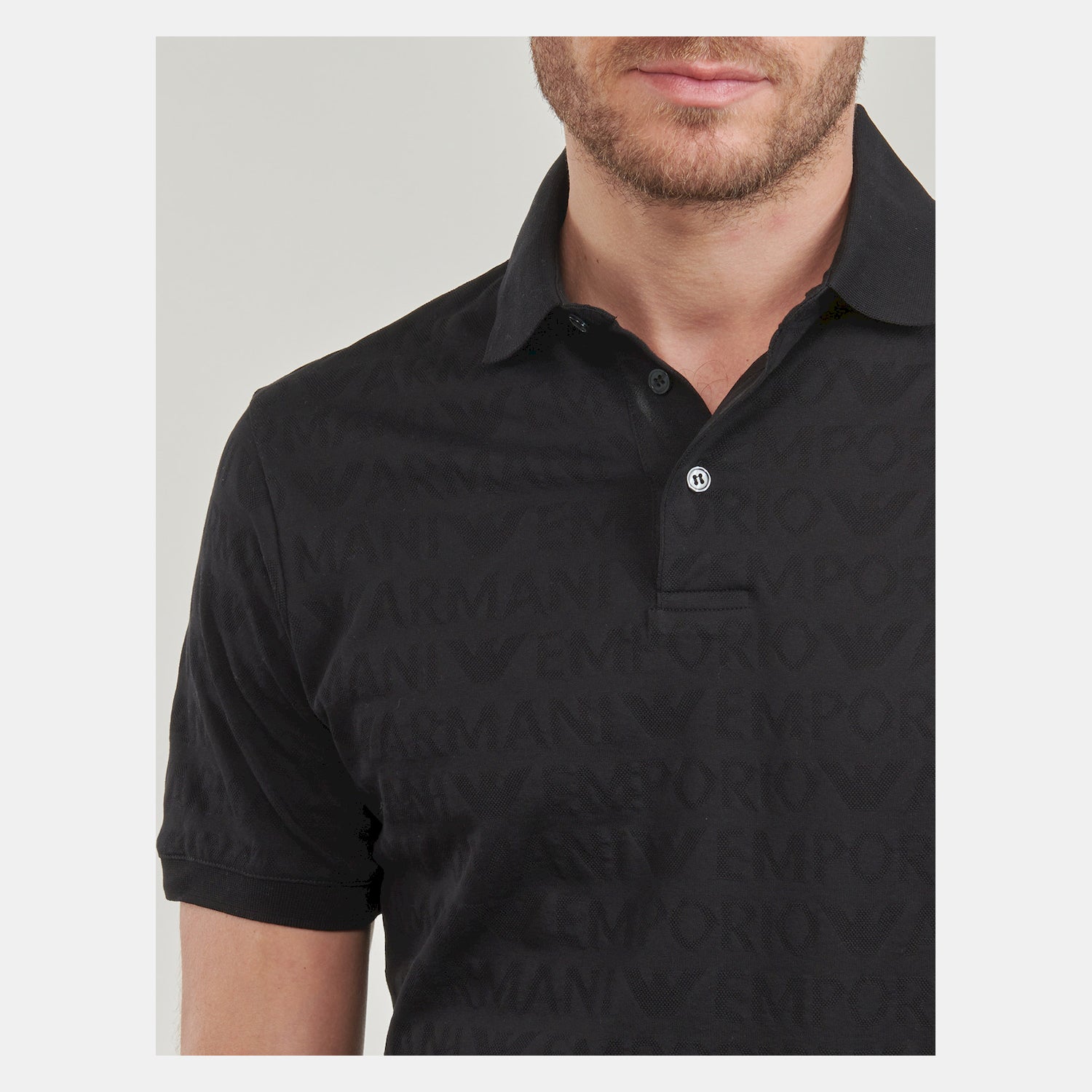 Armani Polo 3d1fm8 1jorz Black Preto_shot3