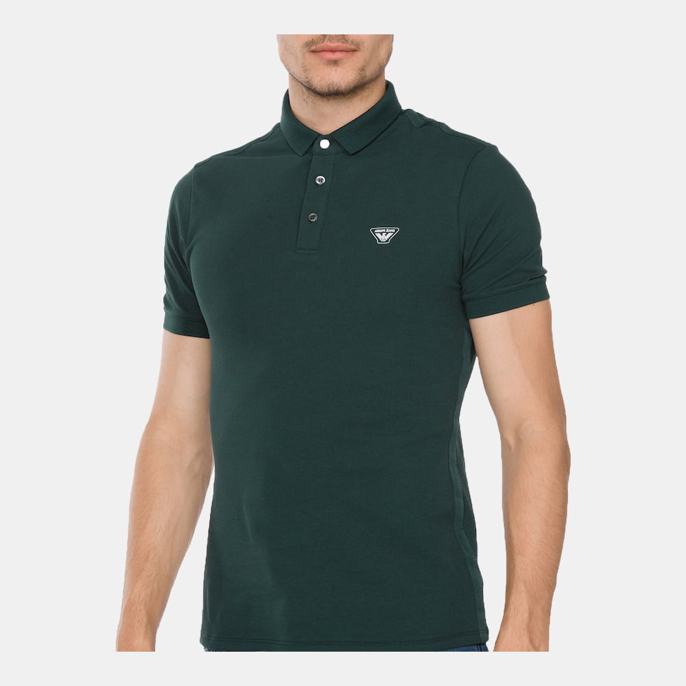 Armani Polo 6f21 6jptz Green Verde Shot1