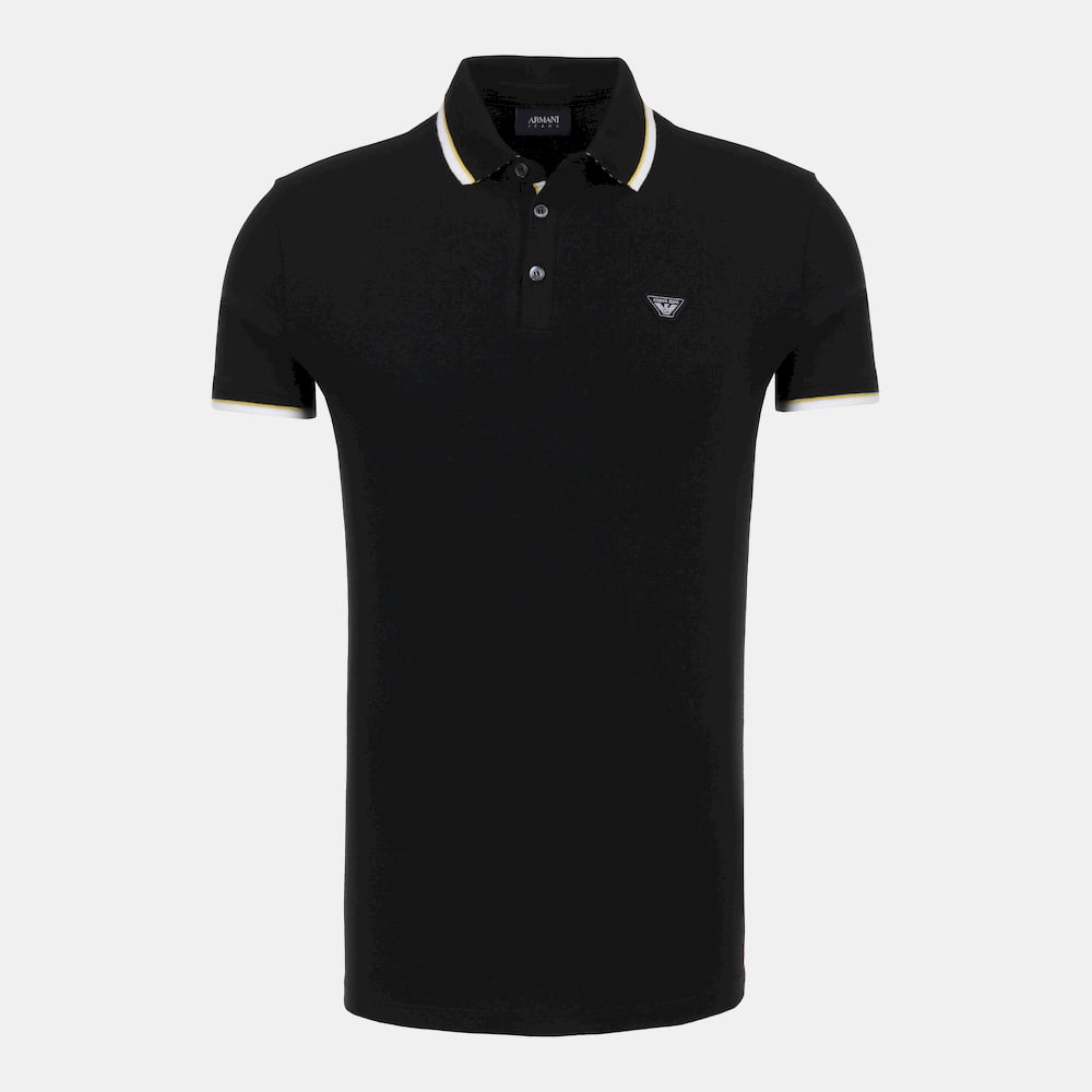 Armani Polo 6f27 6j0vz Black Preto Shot2