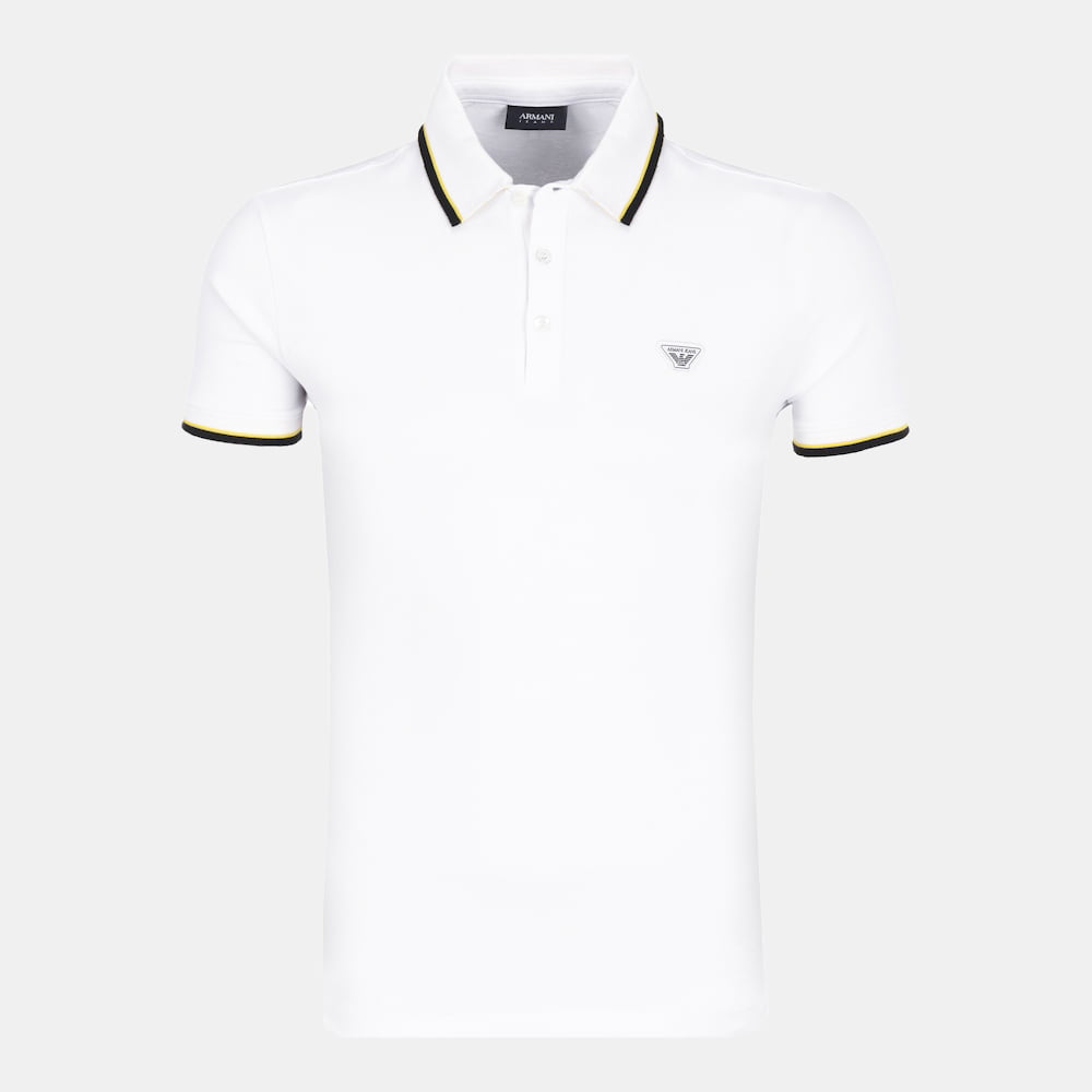 Armani Polo 6f27 6j0vz White Branco Shot2