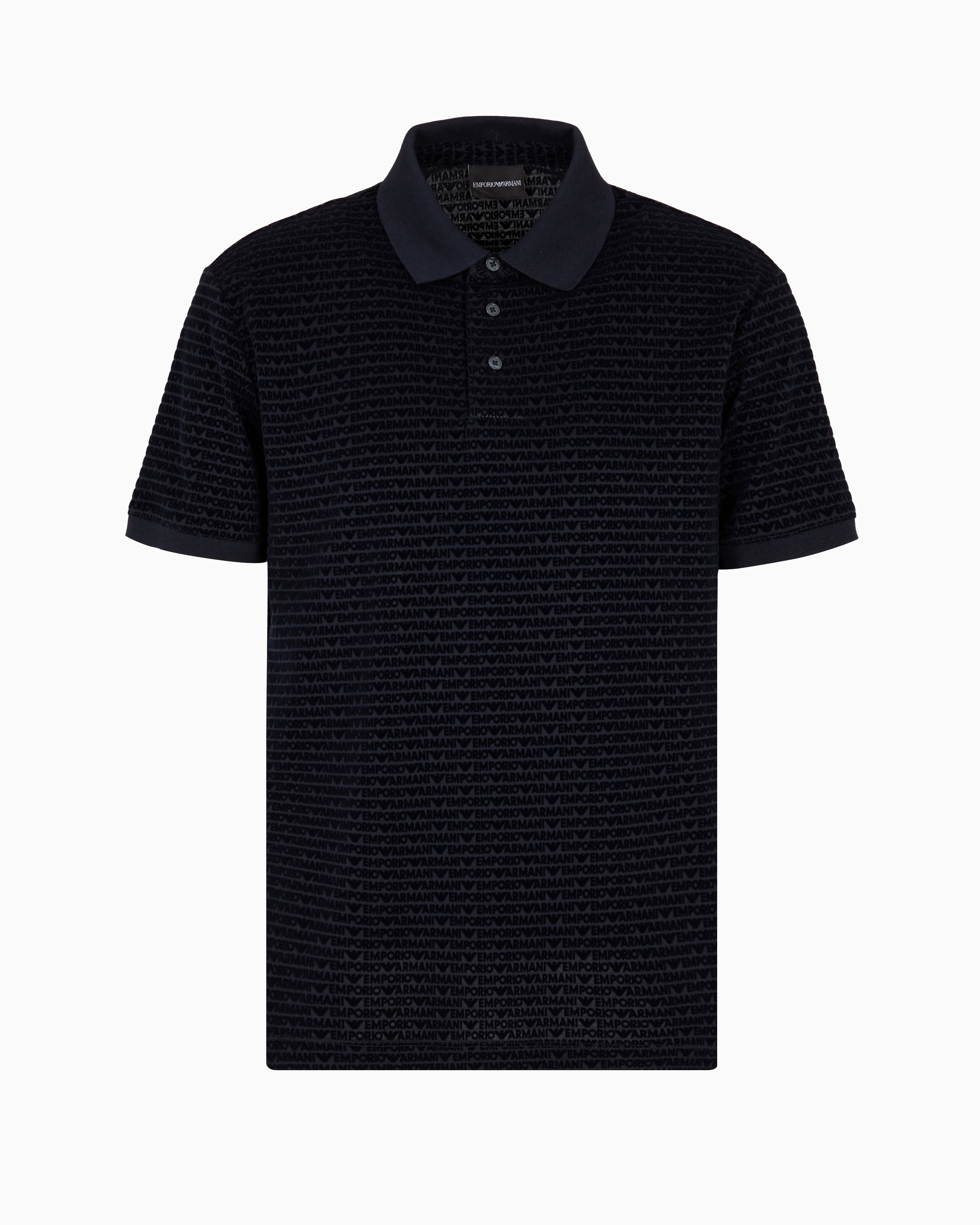 Armani Polo Em001283 Af10017 Navy Navy_shot4