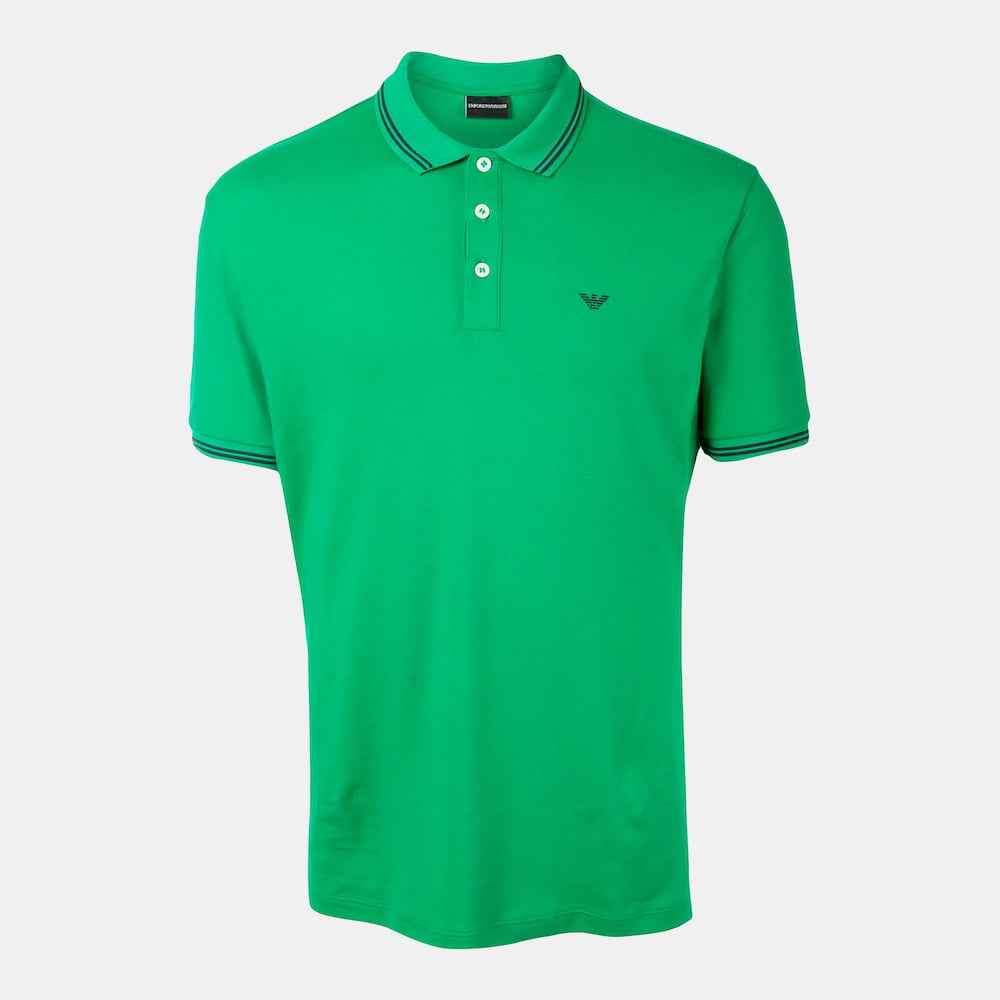 Armani Polo Emporio 1f30 1jptz Verde Verde Shot2