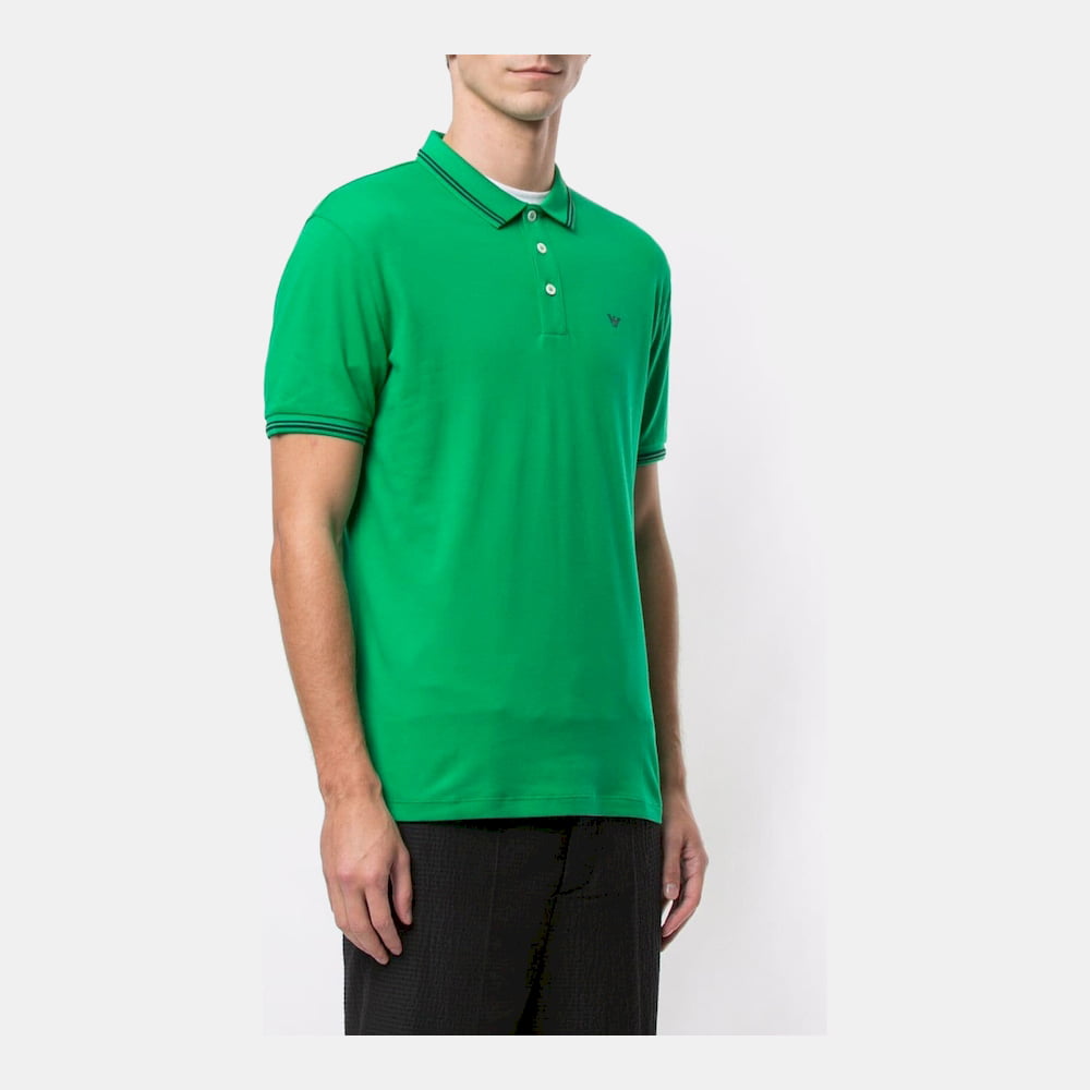 Armani Polo Emporio 1f30 1jptz Verde Verde Shot4