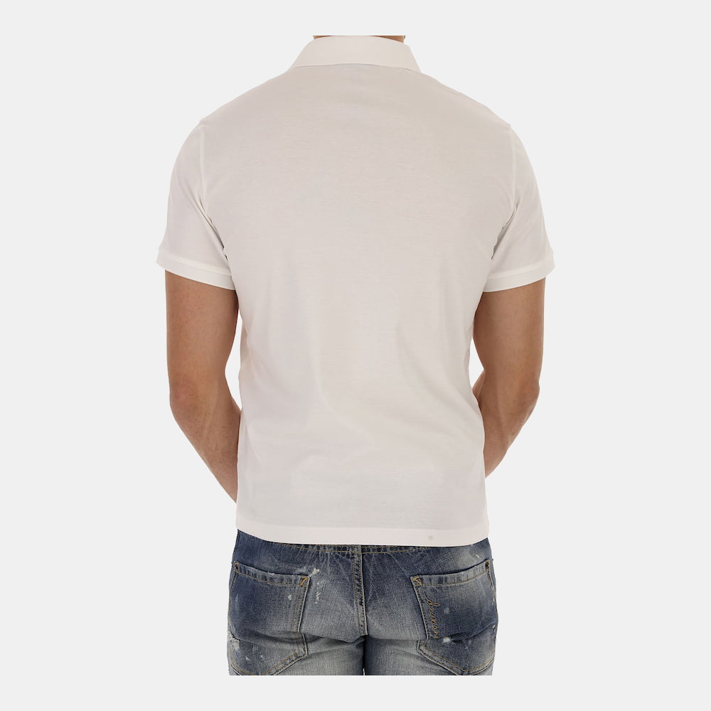 Armani Polo Emporio 1f62 1jstz White Branco Shot8