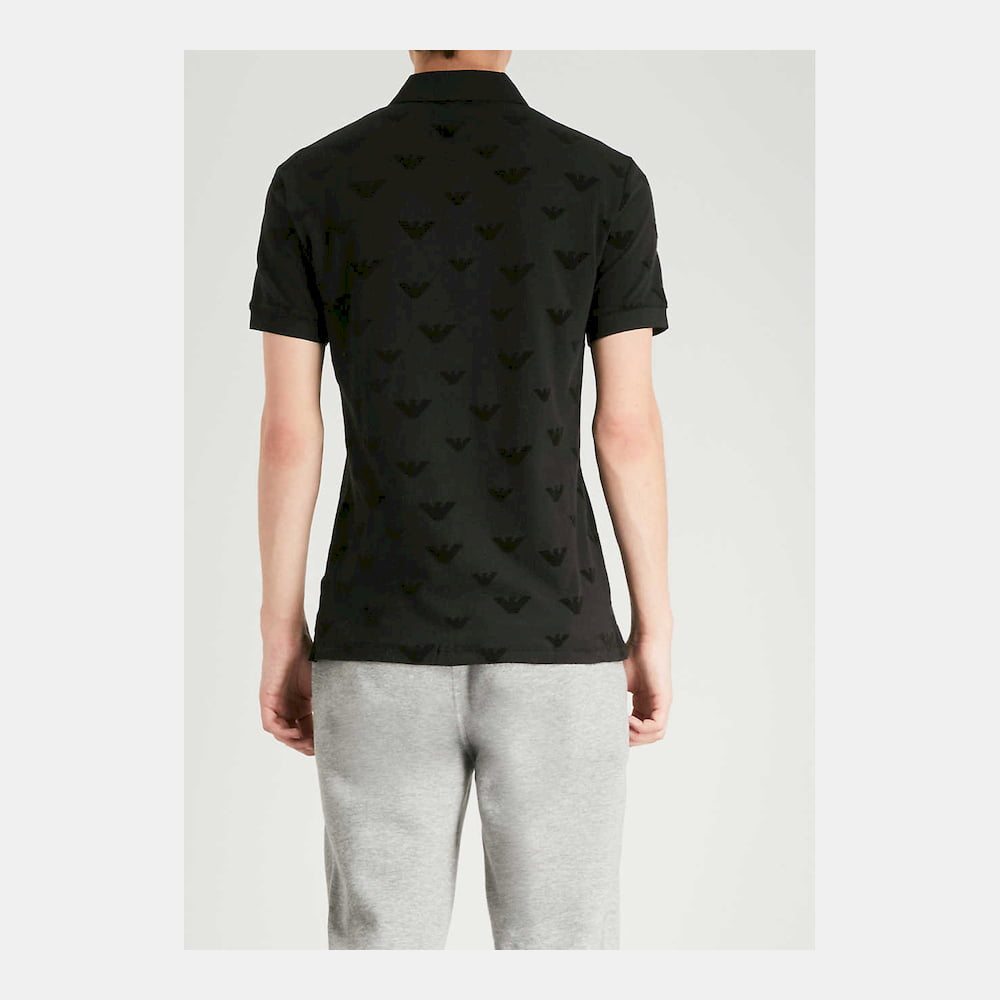 Armani Polo Emporio 1f81 1jptz Nero Preto Shot4