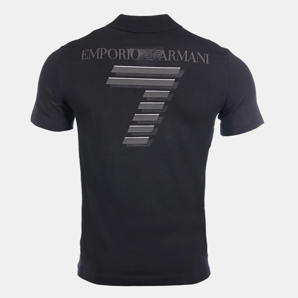 Armani Polo Emporio Pf80 Pj18z Black Preto Shot3