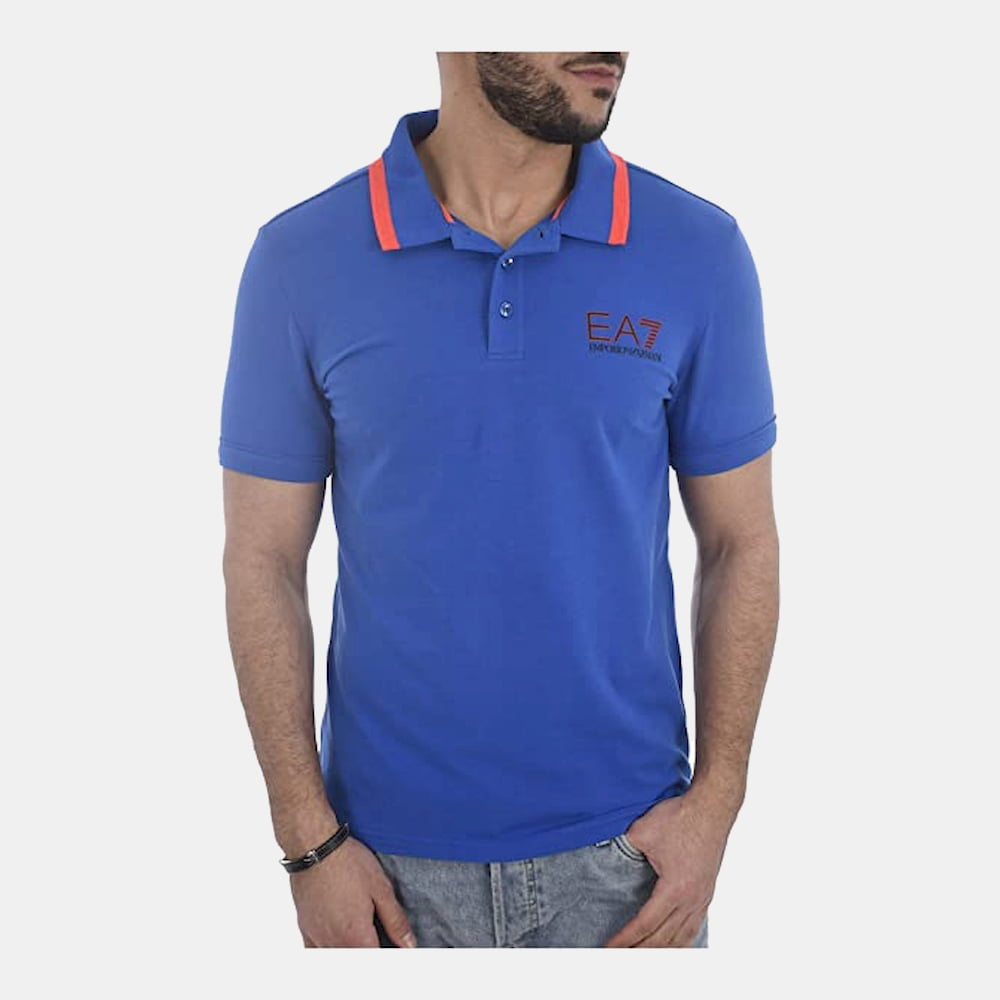 Armani Polo Pf87 Pj03z Royal Blue Azul Royal Shot2