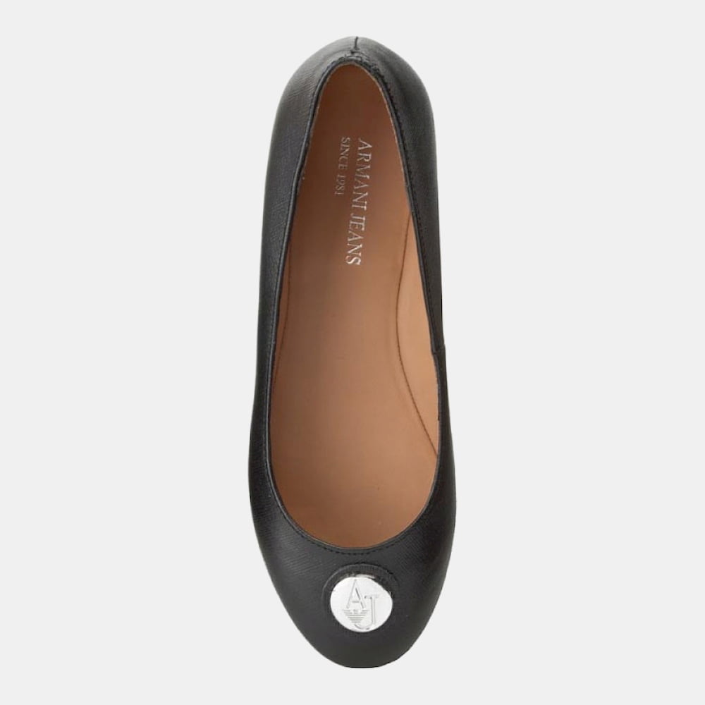 Armani Sabrinas Ballet Flats B5579 Black Preto Shot12