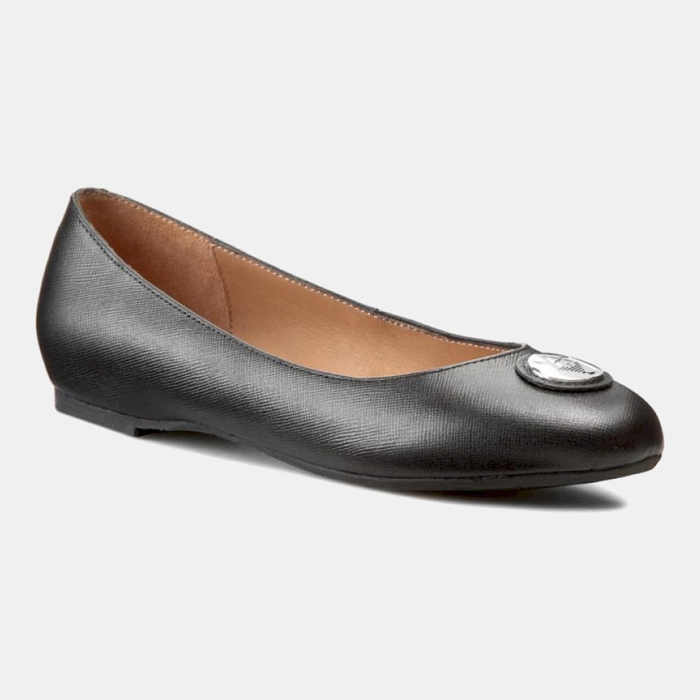 Armani Sabrinas Ballet Flats B5579 Black Preto Shot2