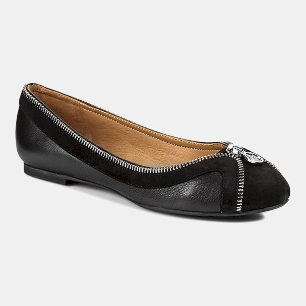 Armani Sabrinas Ballet Flats Z55c1 43 Black Preto Shot2