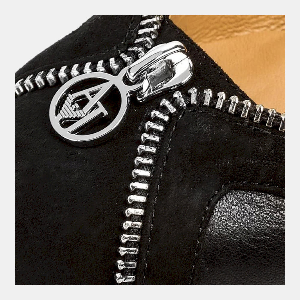 Armani Sabrinas Ballet Flats Z55c1 43 Black Preto Shot8