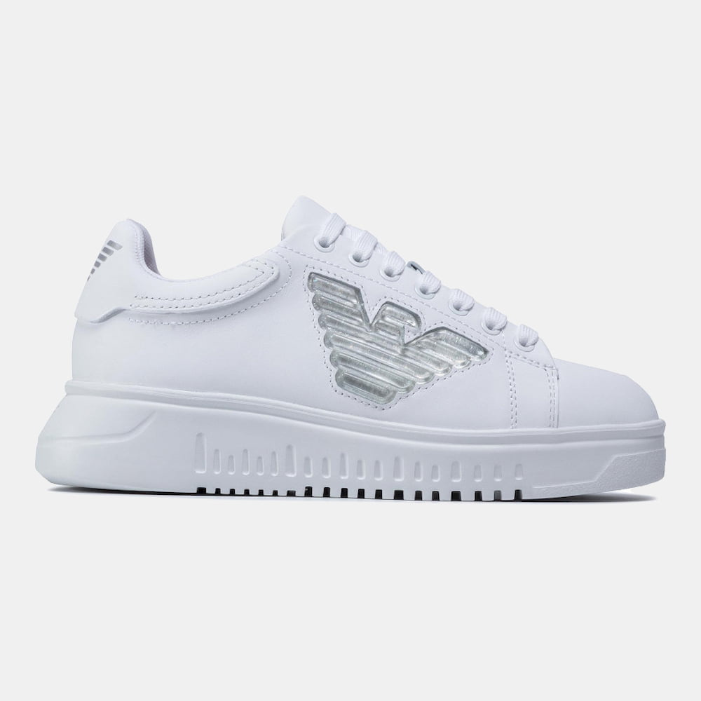 Armani Sapatilhas Emporio Sneakers Shoes X024 Xm520 White Branco Shot4