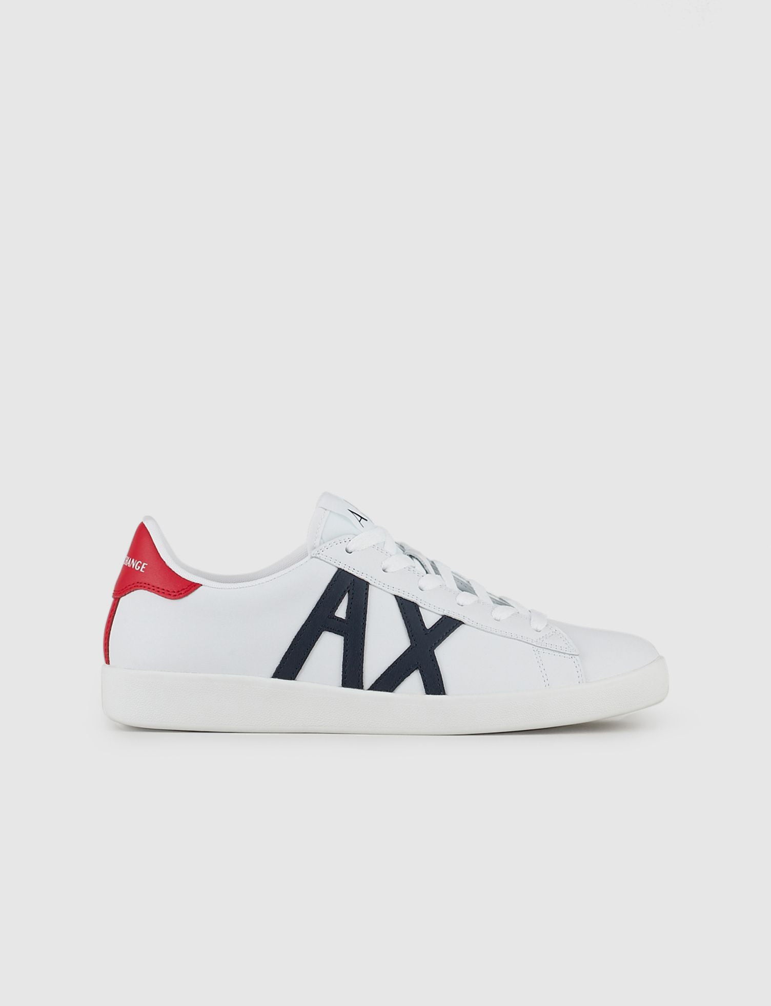 Armani exchange shoes white best sale