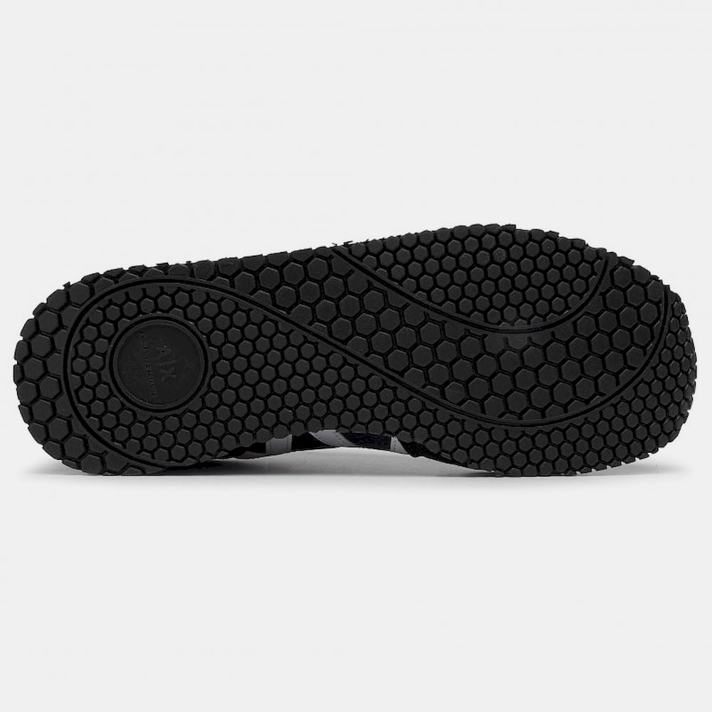 Armani Sapatilhas Sneakers Shoes X017 Xv028 Blk White Preto Branco Shot12