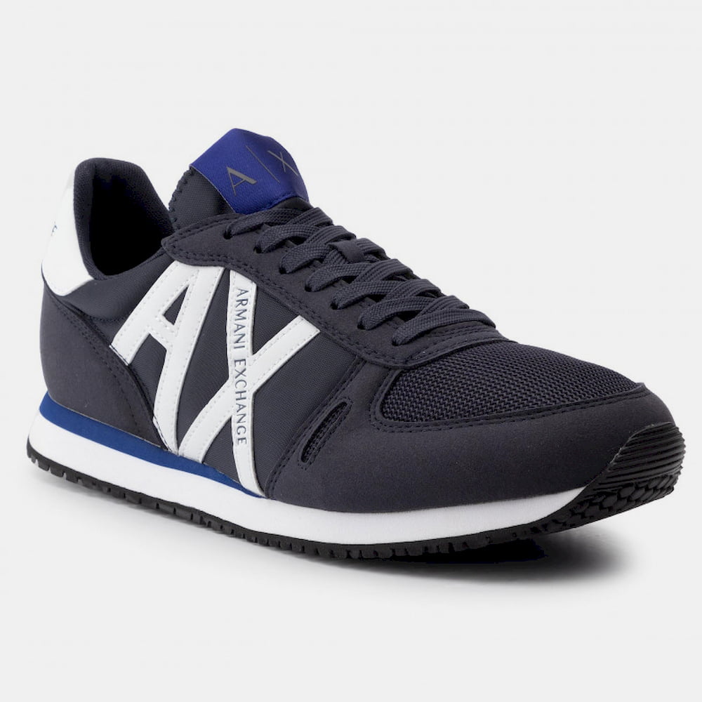 Armani Sapatilhas Sneakers Shoes X017 Xv028 Navy White Navy Branco Shot2