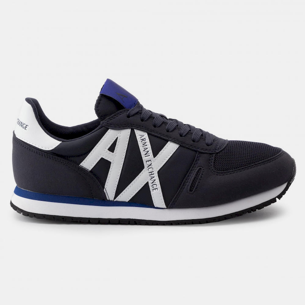 Armani Sapatilhas Sneakers Shoes X017 Xv028 Navy White Navy Branco Shot4