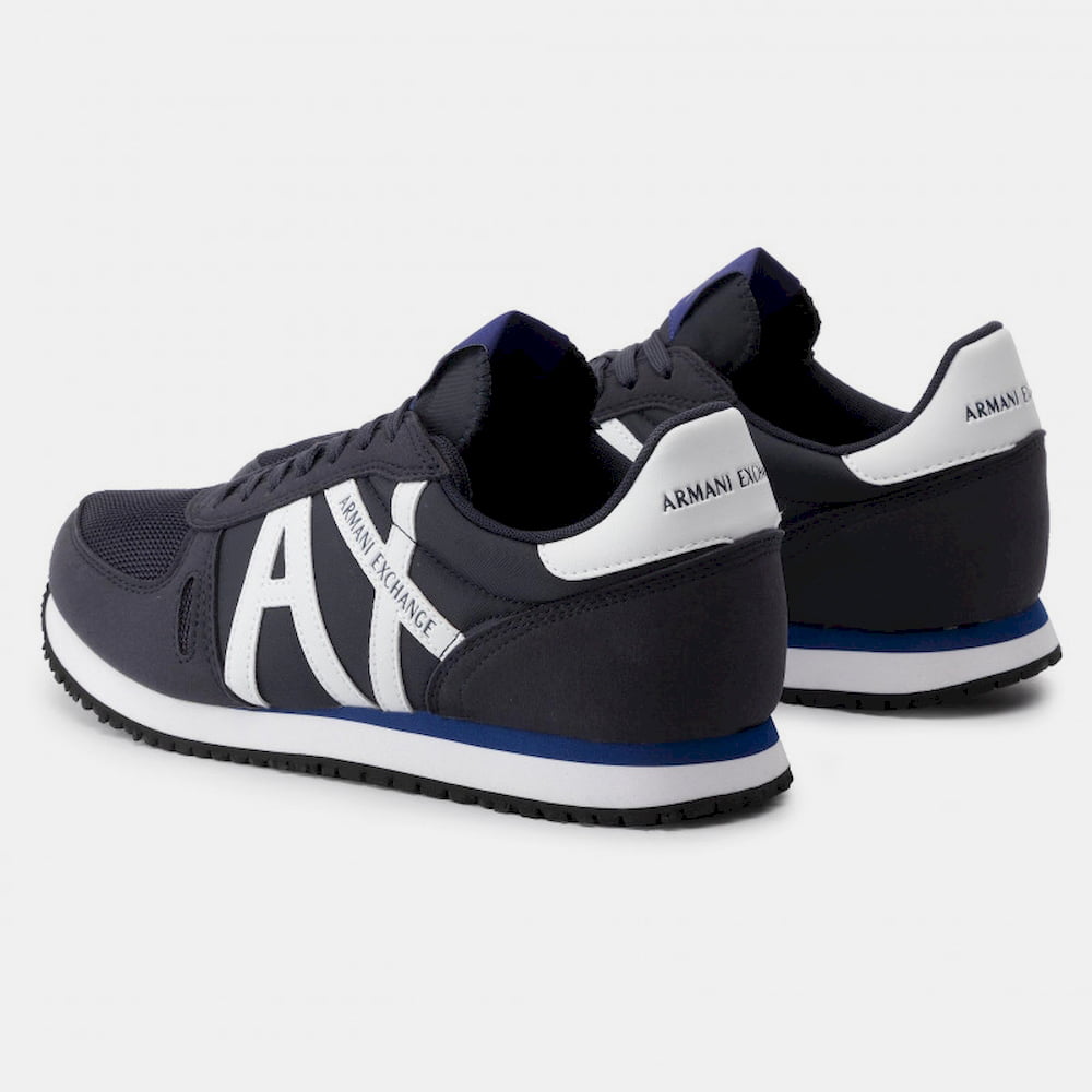 Armani Sapatilhas Sneakers Shoes X017 Xv028 Navy White Navy Branco Shot8