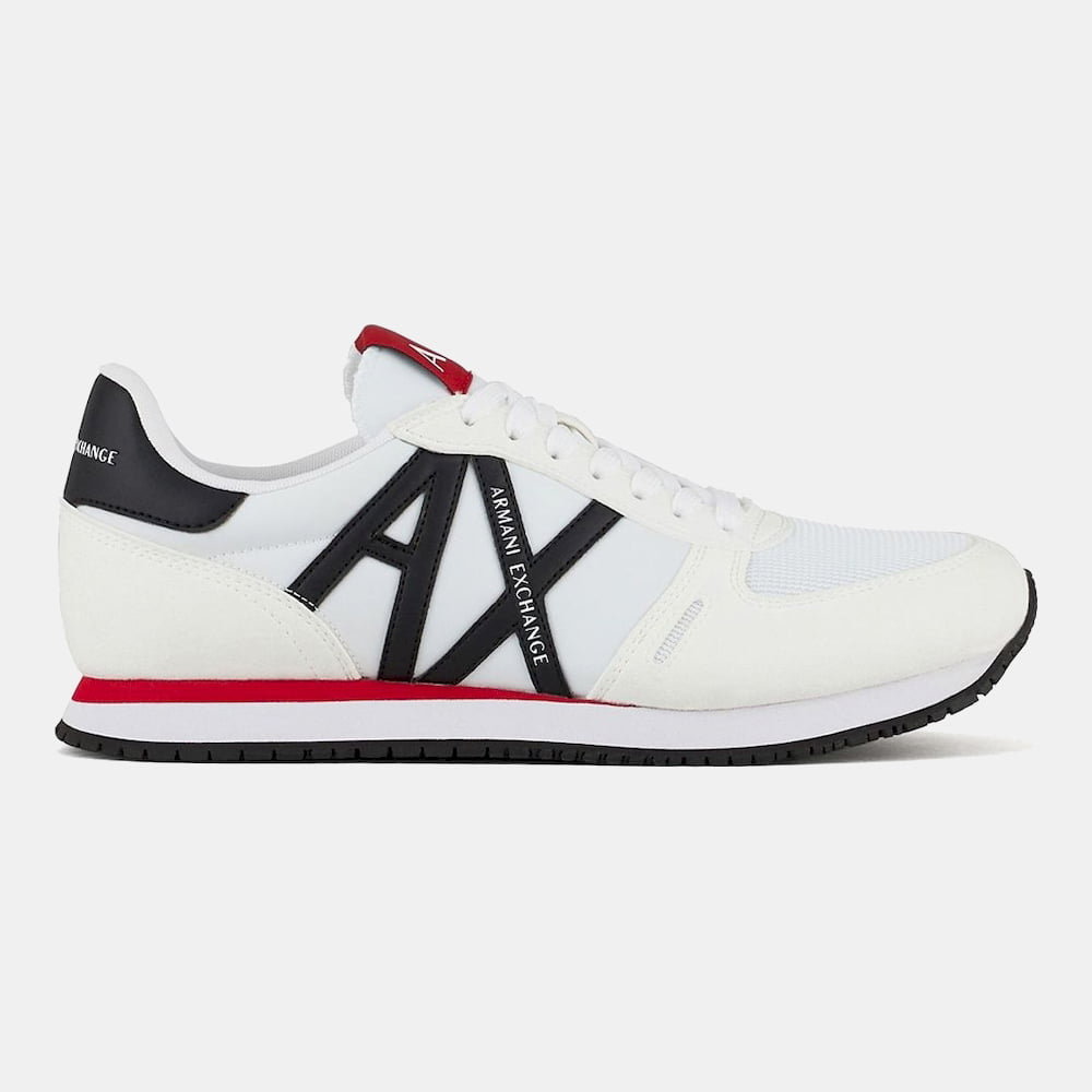Armani Sapatilhas Sneakers Shoes X017 Xv028 Whi Red Nv Brando Vermelho Azul Shot6