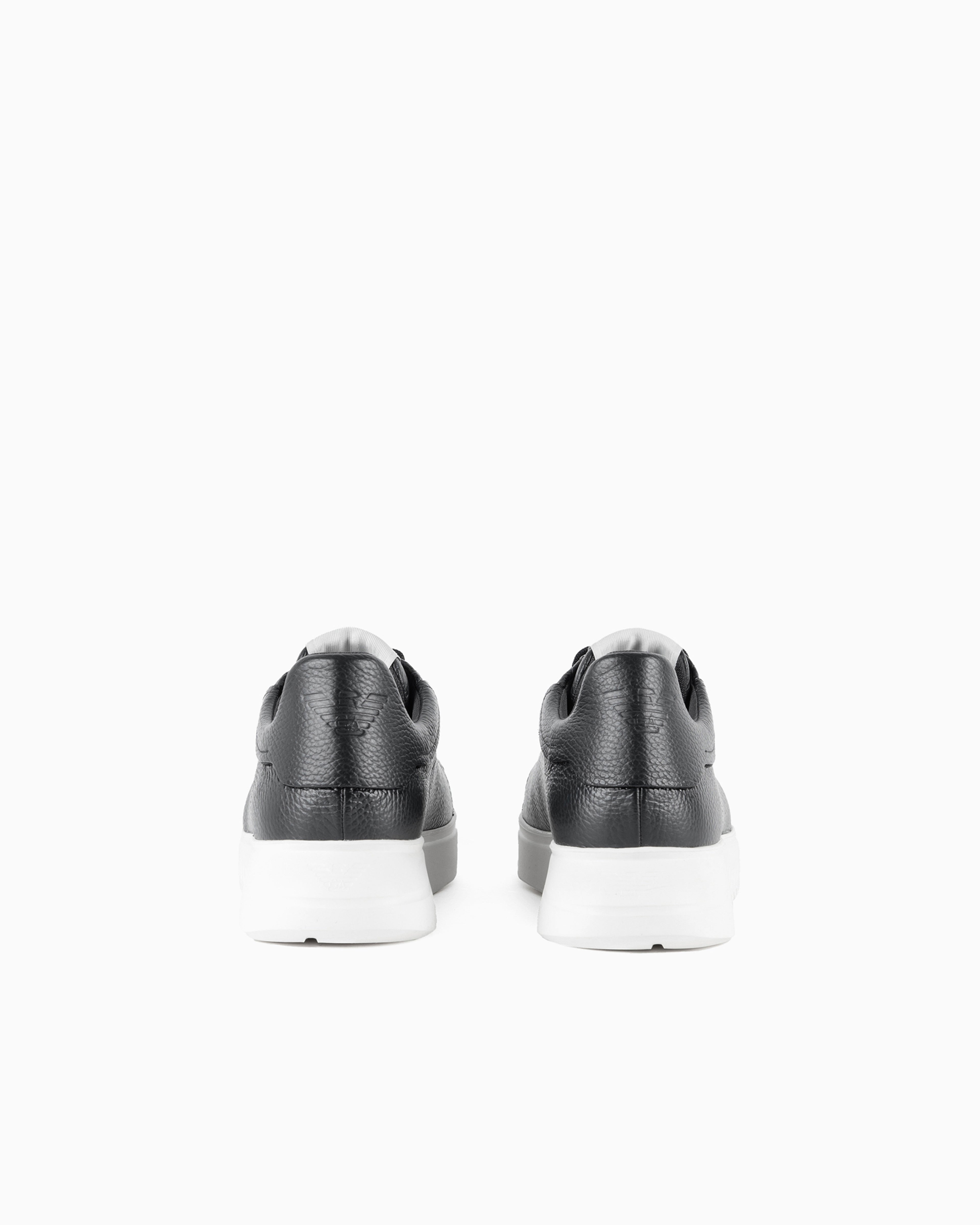 Armani Sapatilhas Sneakers Shoes X4x264 Xf768 Black Preto_shot4