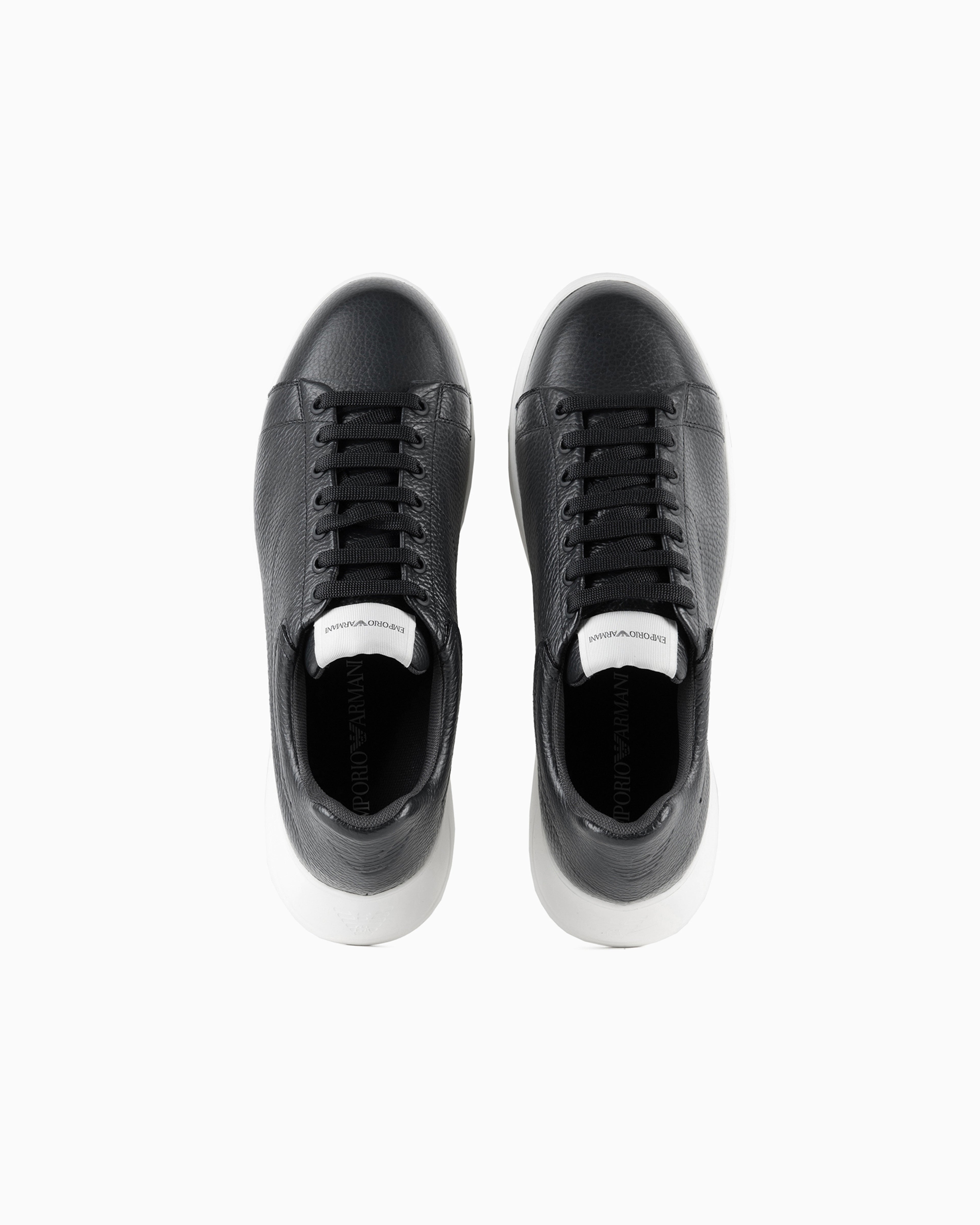 Armani Sapatilhas Sneakers Shoes X4x264 Xf768 Black Preto_shot6