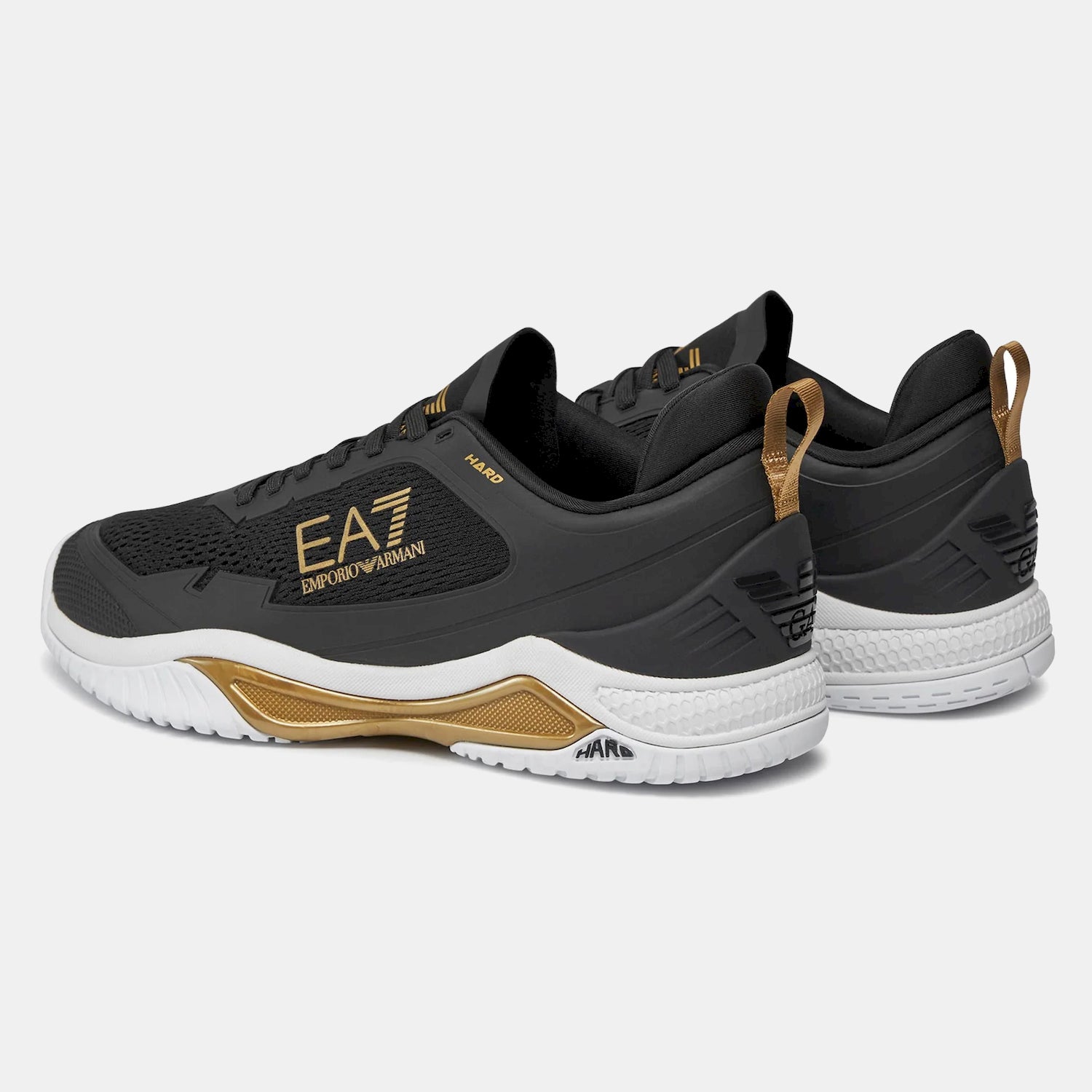 Armani Sapatilhas Sneakers Shoes X8x155 Xk358 Blk Gold Preto Ouro_shot2