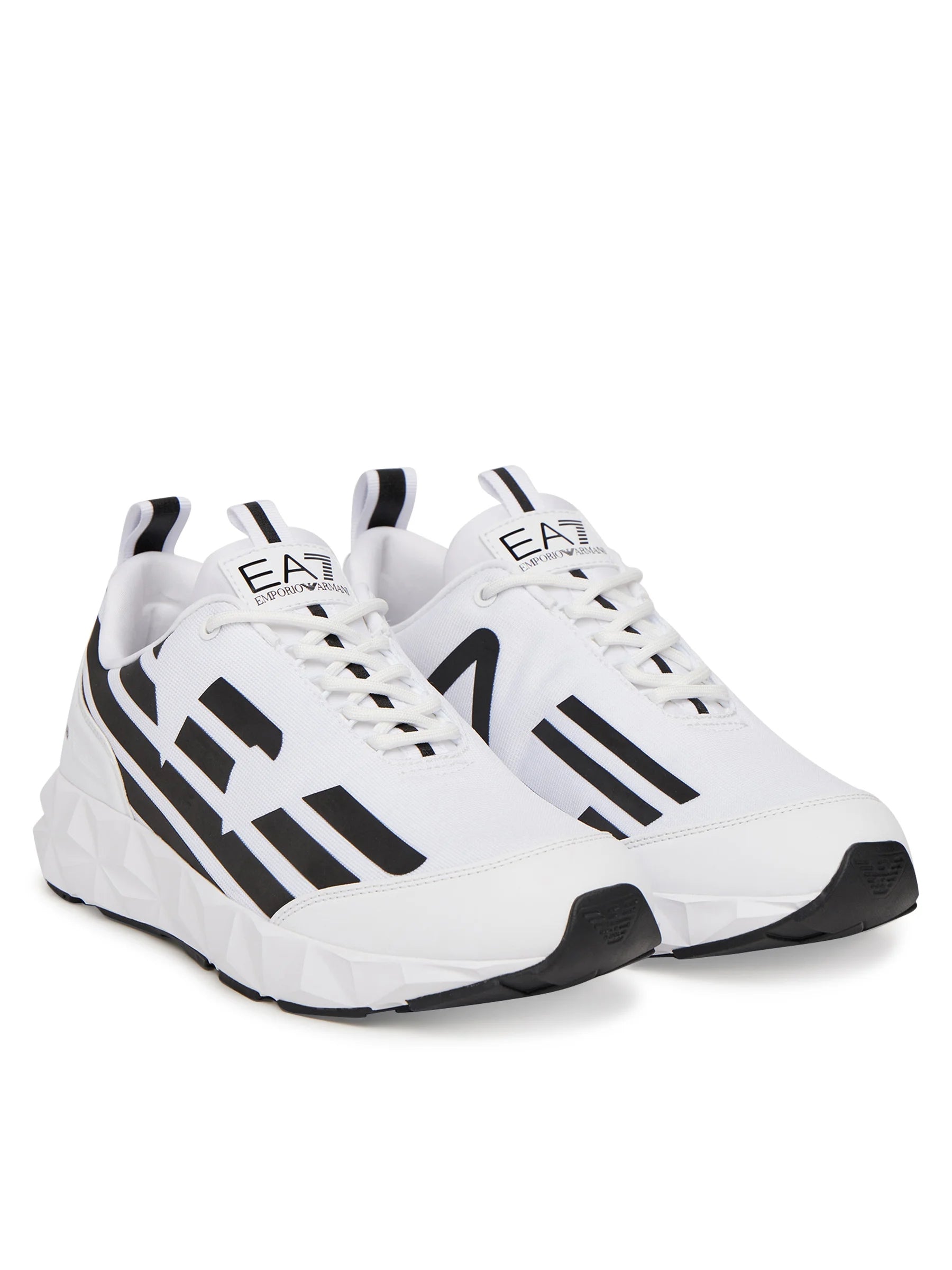 Sapatilhas Emporio Armani-EA7 Branco E Preto