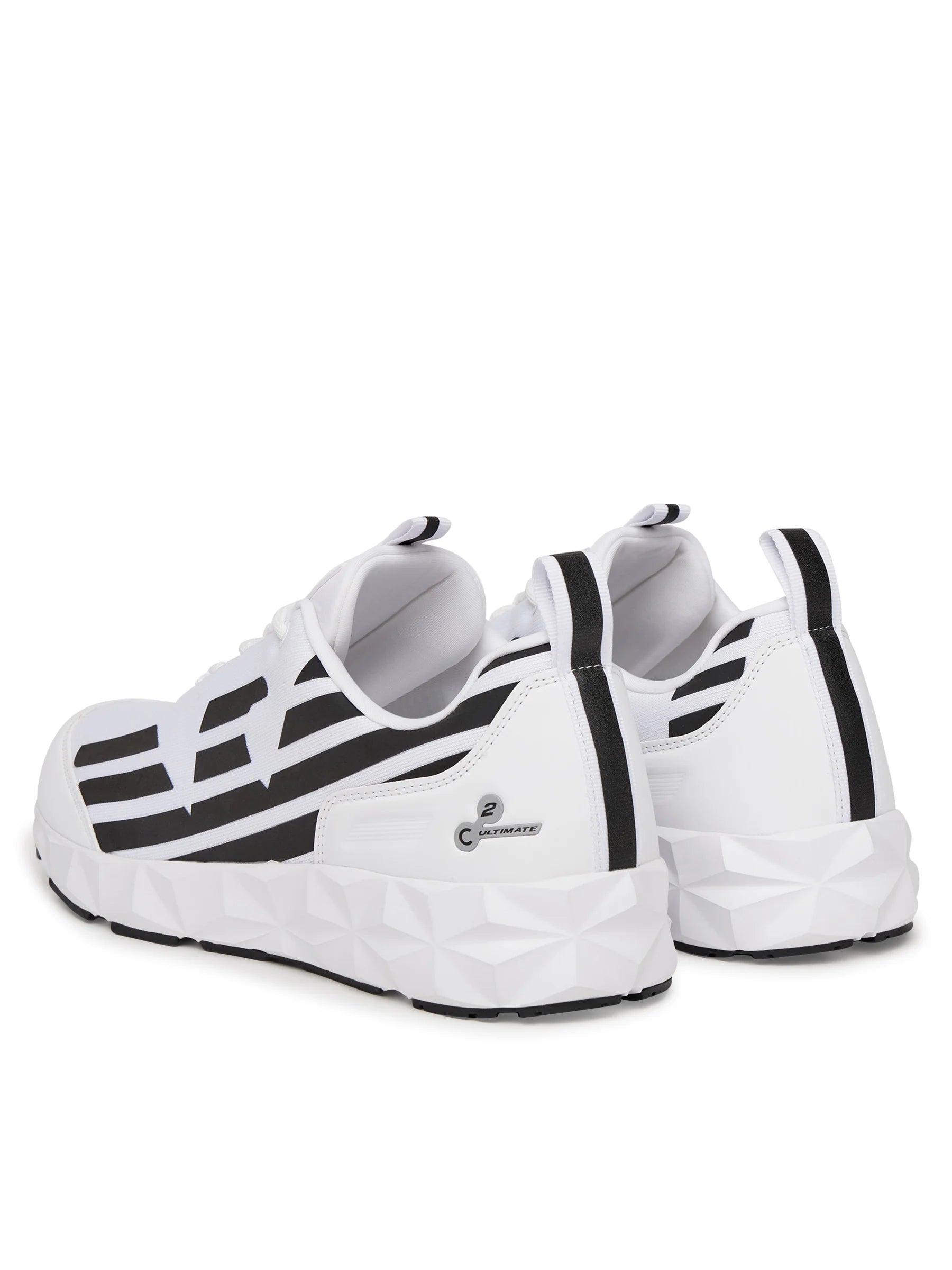 Sapatilhas Emporio Armani-EA7 Branco E Preto