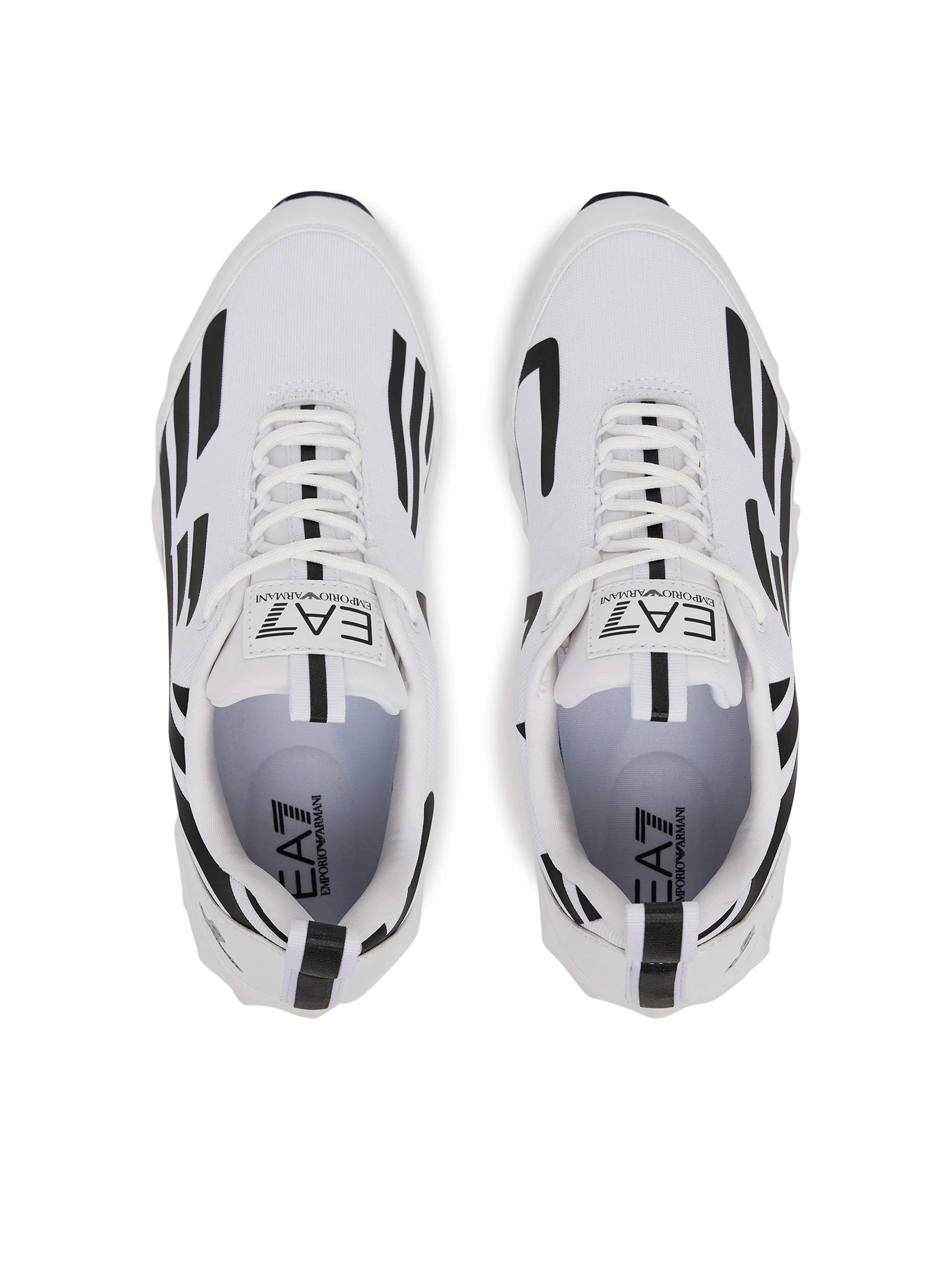 Sapatilhas Emporio Armani-EA7 Branco E Preto