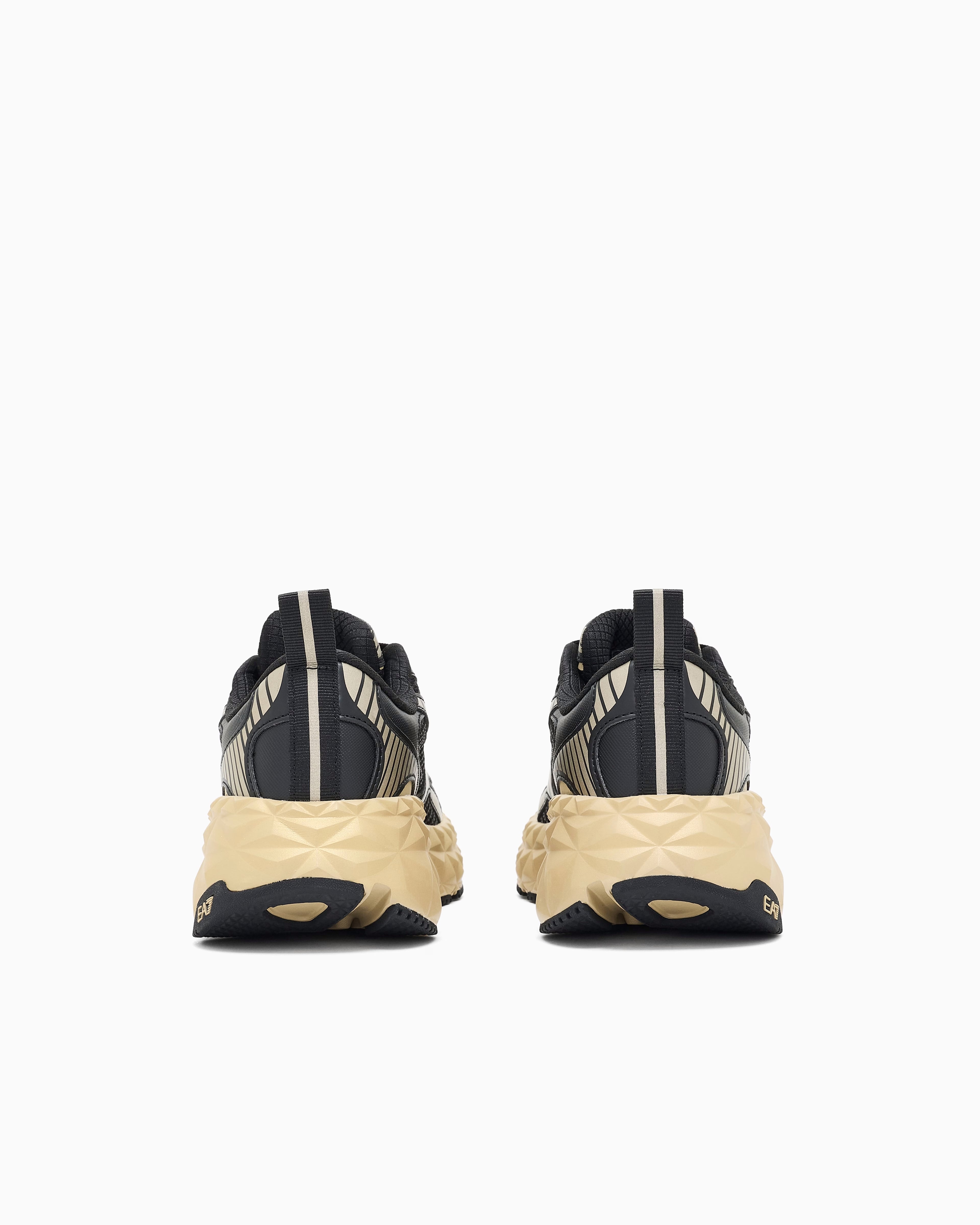 Armani Sapatilhas Sneakers Shoes X8x238 Xk431 Blk Gold Preto Ouro_shot4