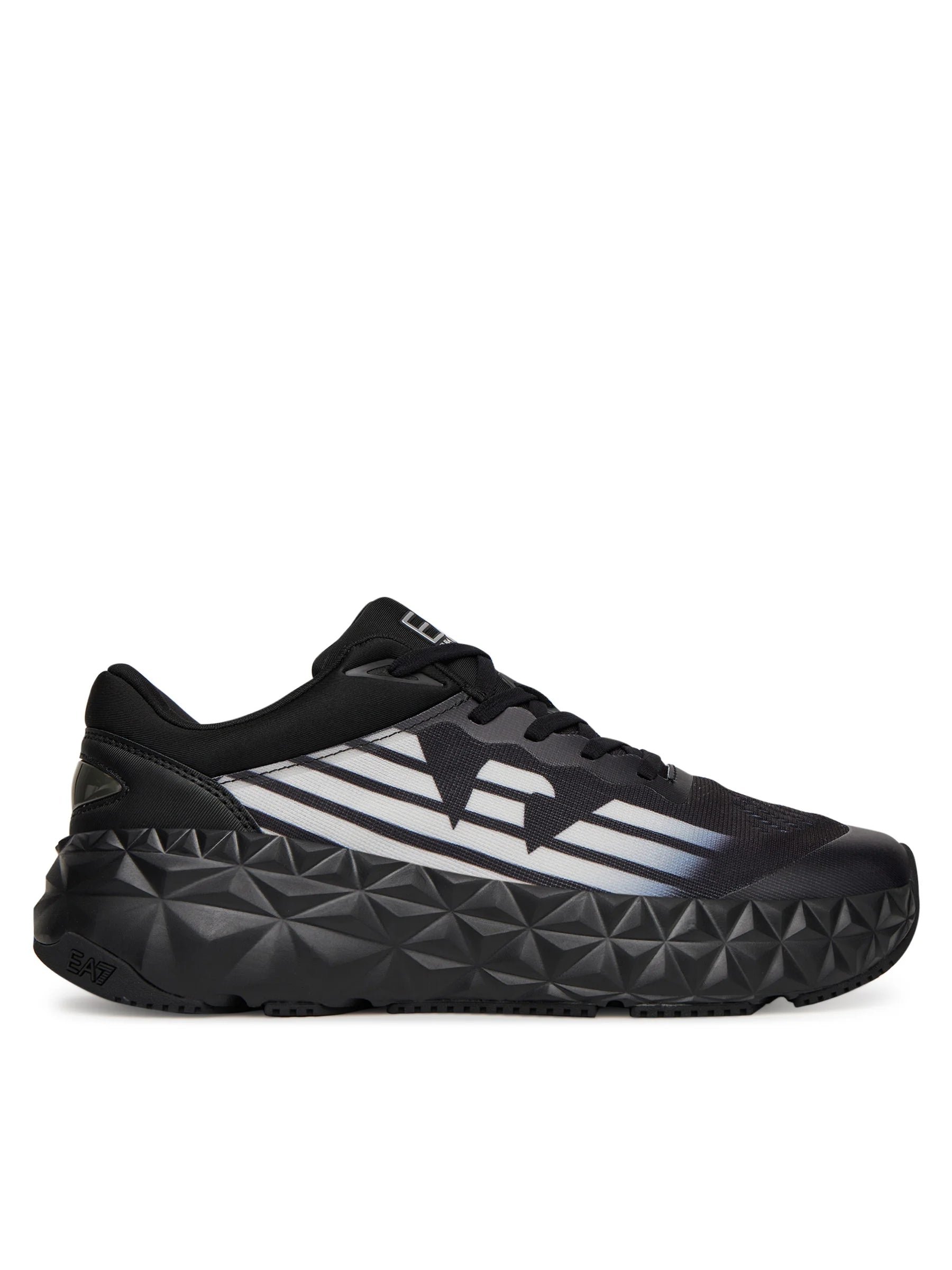 Armani Sapatilhas Sneakers Shoes X8x239 Xk432 Triple Blk Preto_shot6