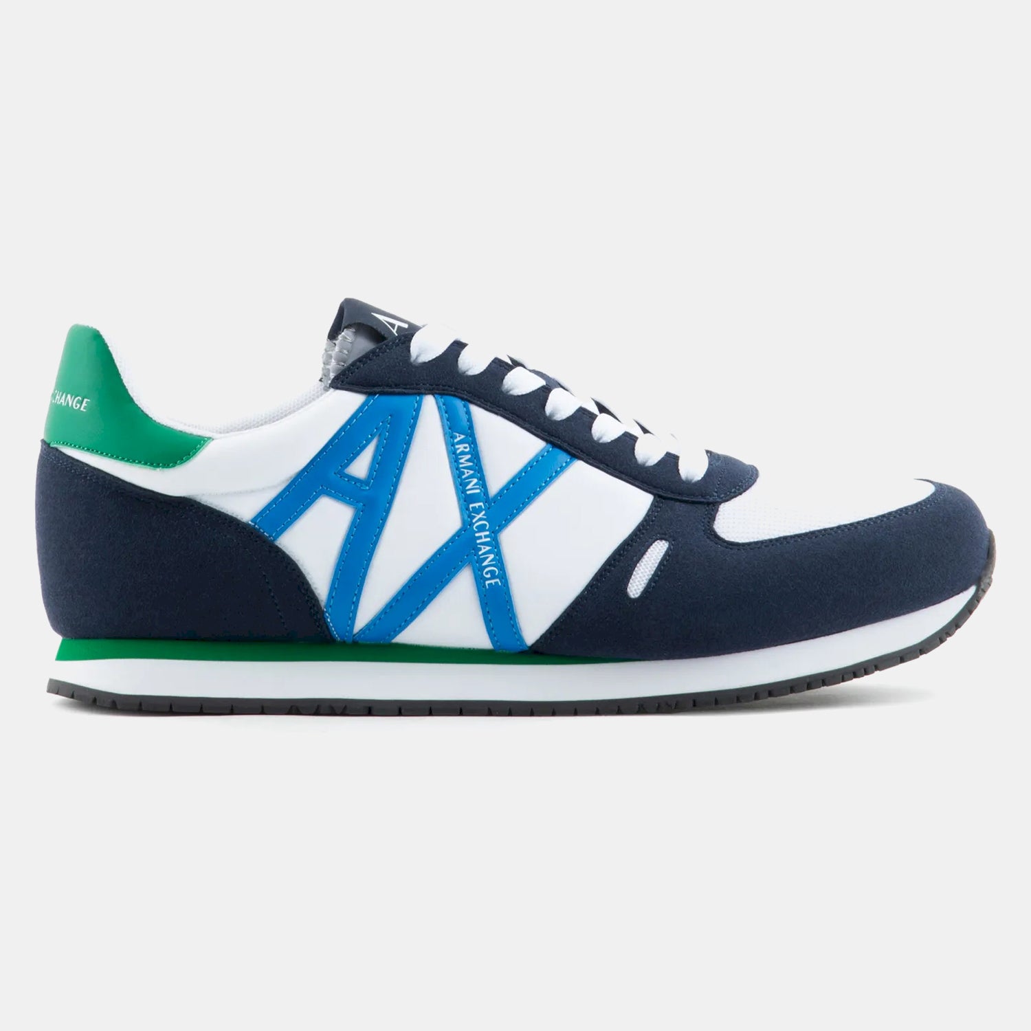 Armani Sapatilhas Sneakers Shoes Xux017 Xv028 Navy Wh Gr Navy Branco Gr_shot5