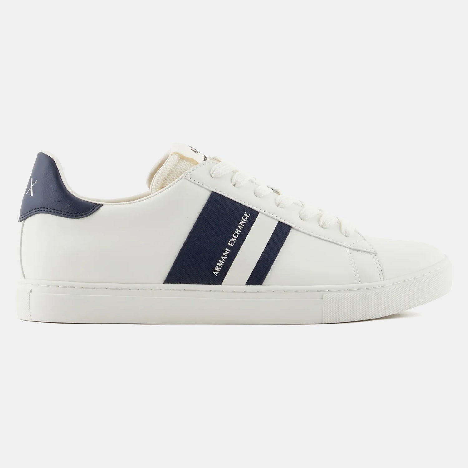 Armani Sapatilhas Sneakers Shoes Xux173 Xv666 Whi Nvy Branco Navy_shot5